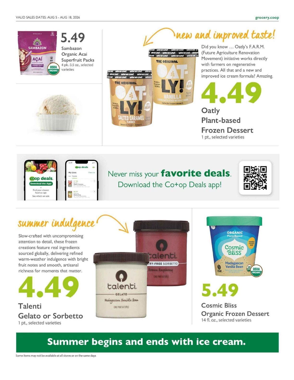 Central Co-op Co+op Deals Weekly Ad August 5 - 18, 2026