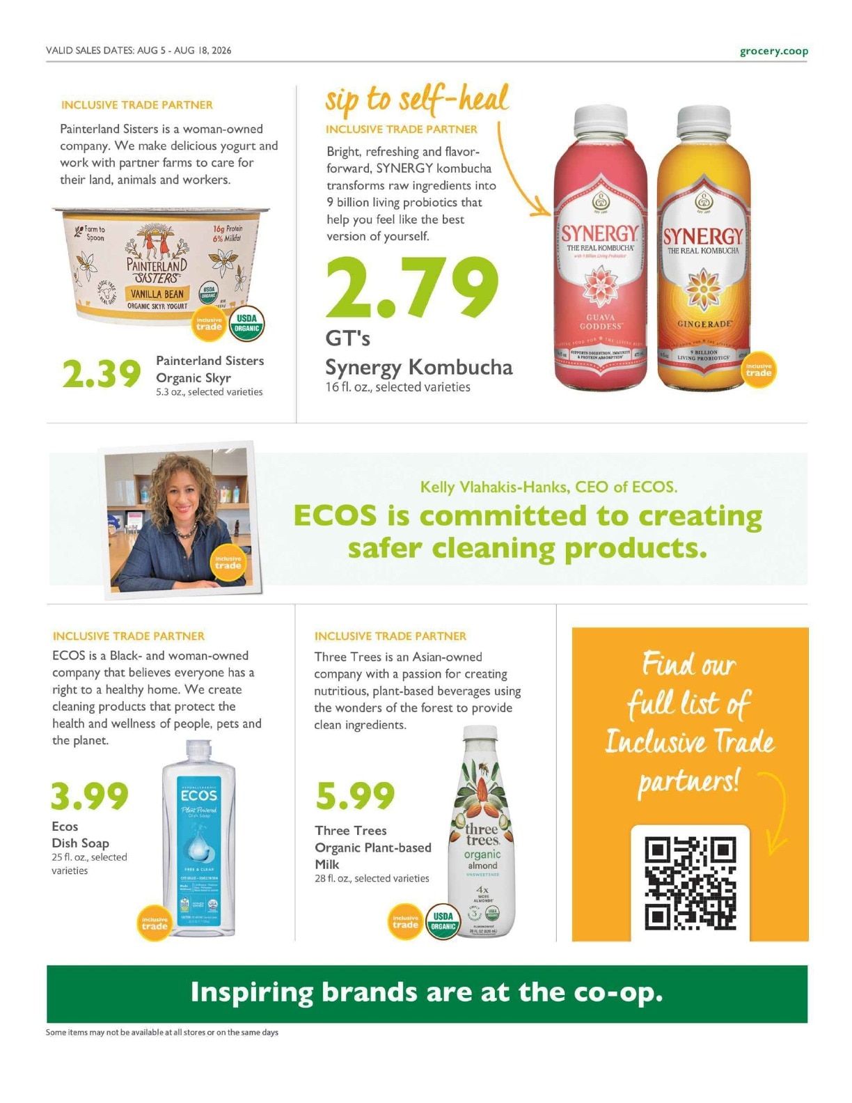 Central Co-op Co+op Deals Weekly Ad August 5 - 18, 2026