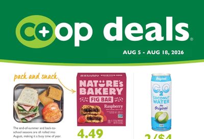 Community Food Co-op - Bellingham Co+op Deals Weekly Ad August 5 - 18, 2026
