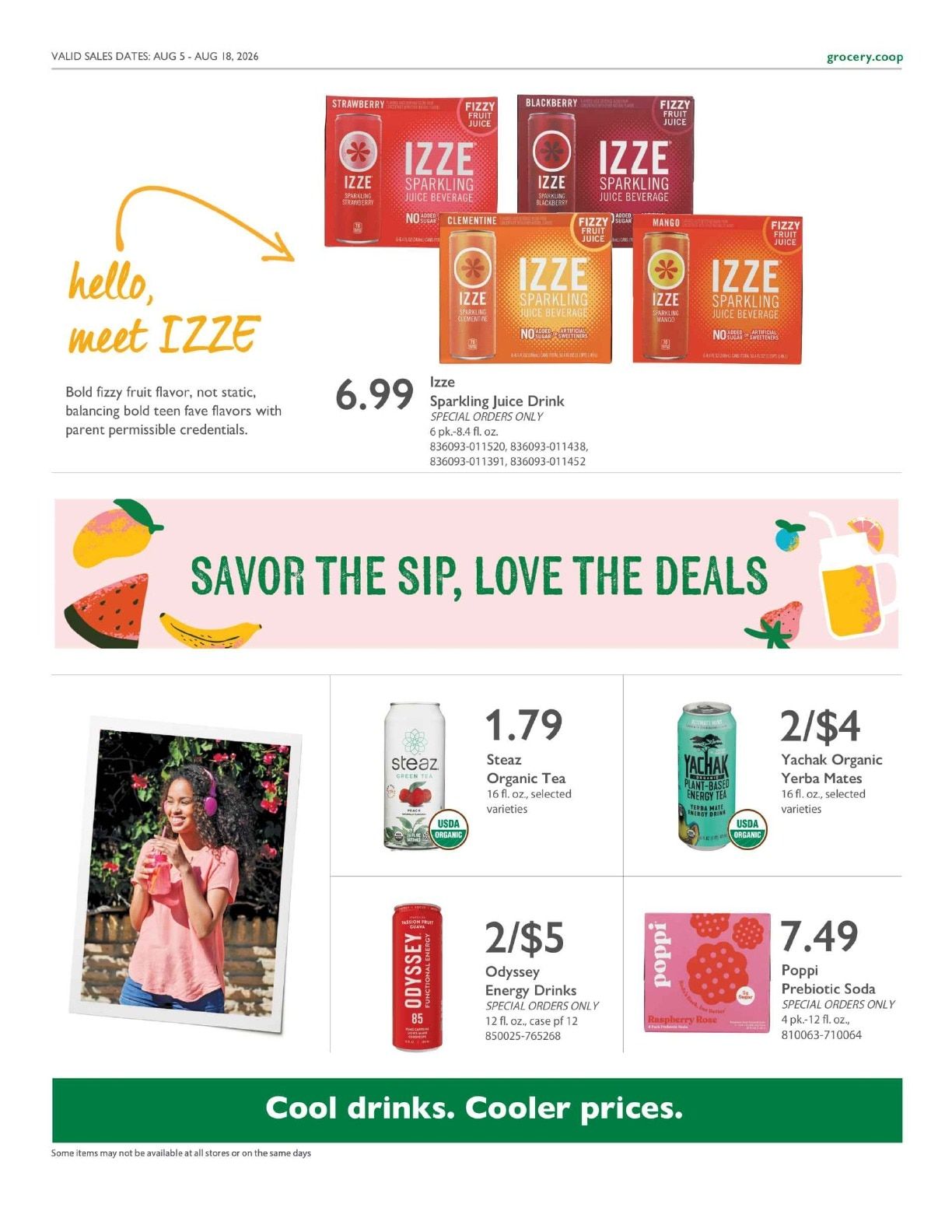 Community Food Co-op - Bellingham Co+op Deals Weekly Ad August 5 - 18, 2026