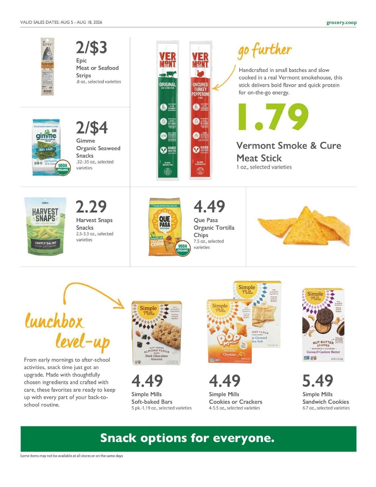 Mississippi Market Co+op Deals Weekly Ad August 5 - 18, 2026
