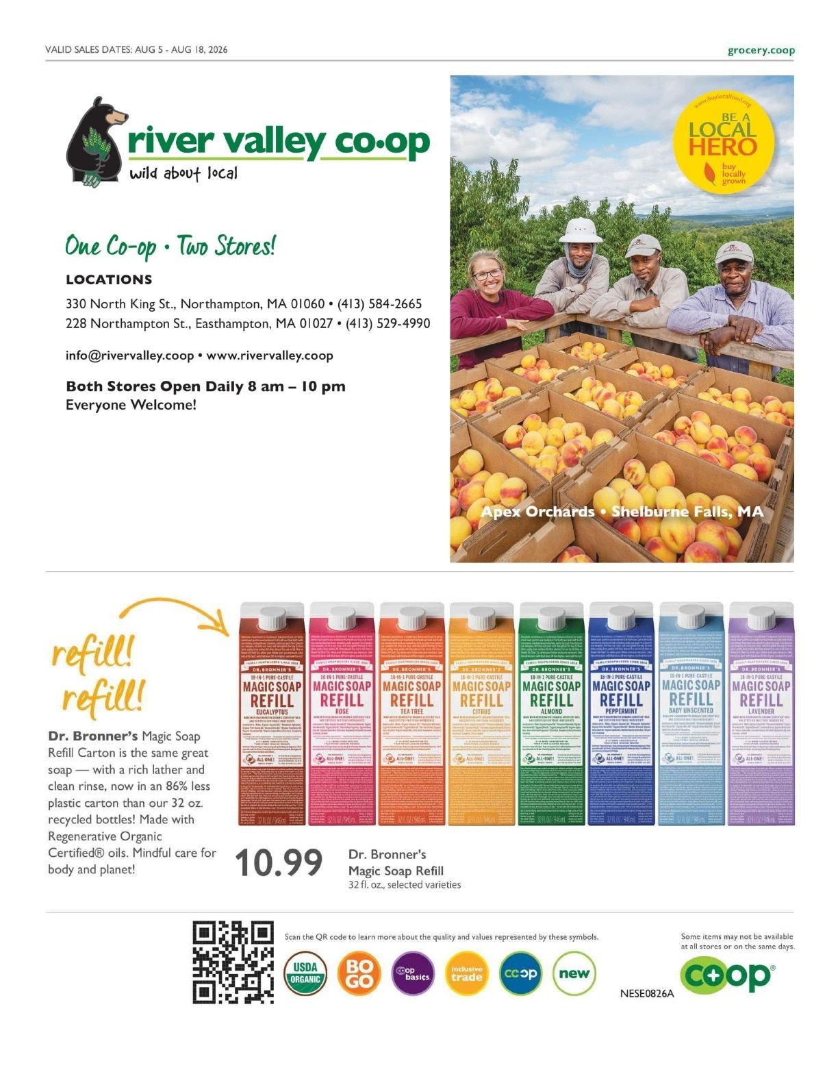 River Valley Co-op Co+op Deals Weekly Ad August 5 - 18, 2026
