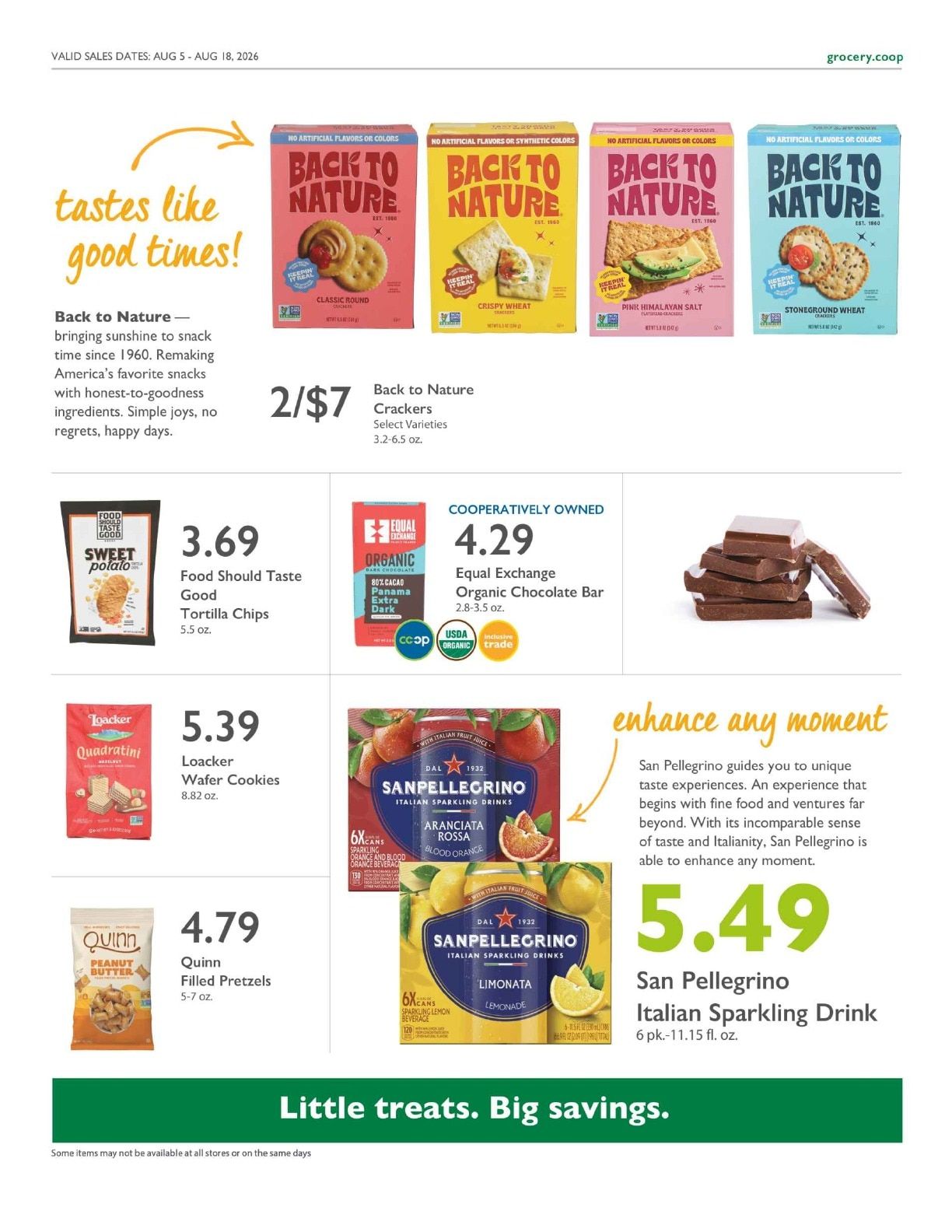 Willy Street Co-op Co+op Deals Weekly Ad August 5 - 18, 2026