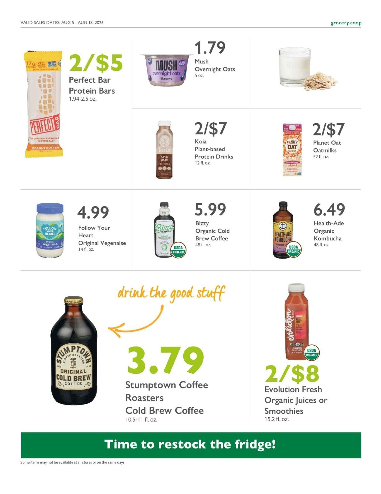 Willy Street Co-op Co+op Deals Weekly Ad August 5 - 18, 2026