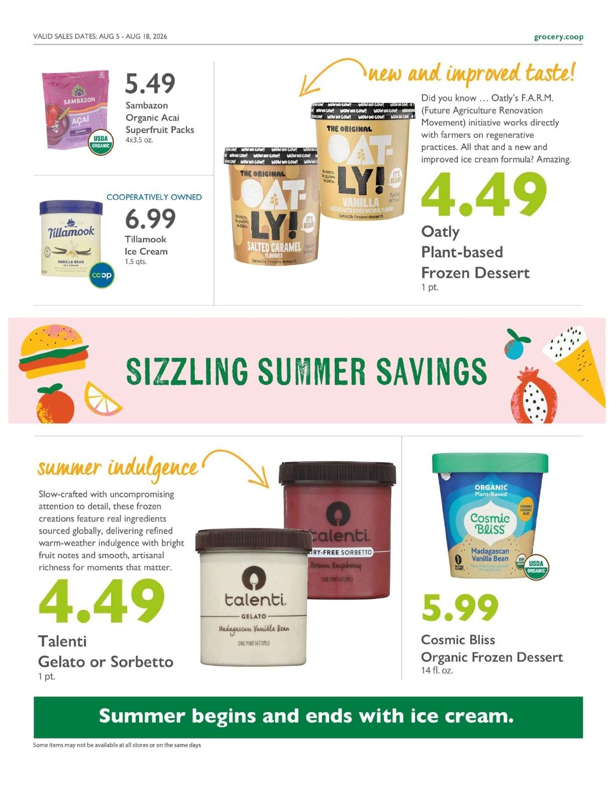 Willy Street Co-op Co+op Deals Weekly Ad August 5 - 18, 2026