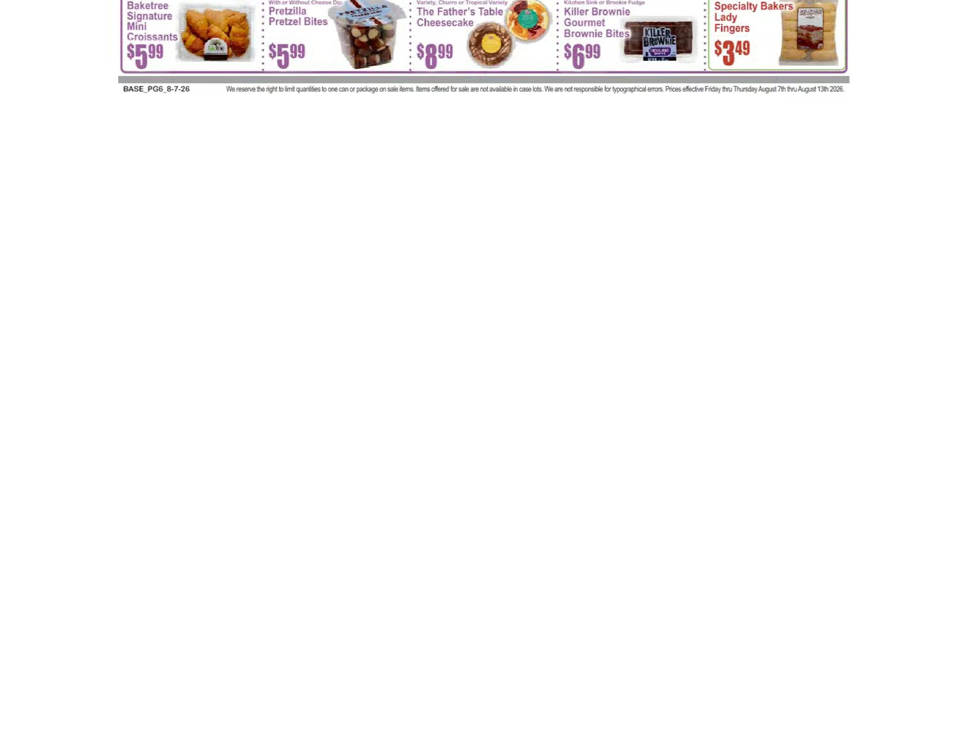 Almonte's Food Dynasty (1525 86th Street, Brooklyn, NY) Weekly Ad August 7 - 13, 2026