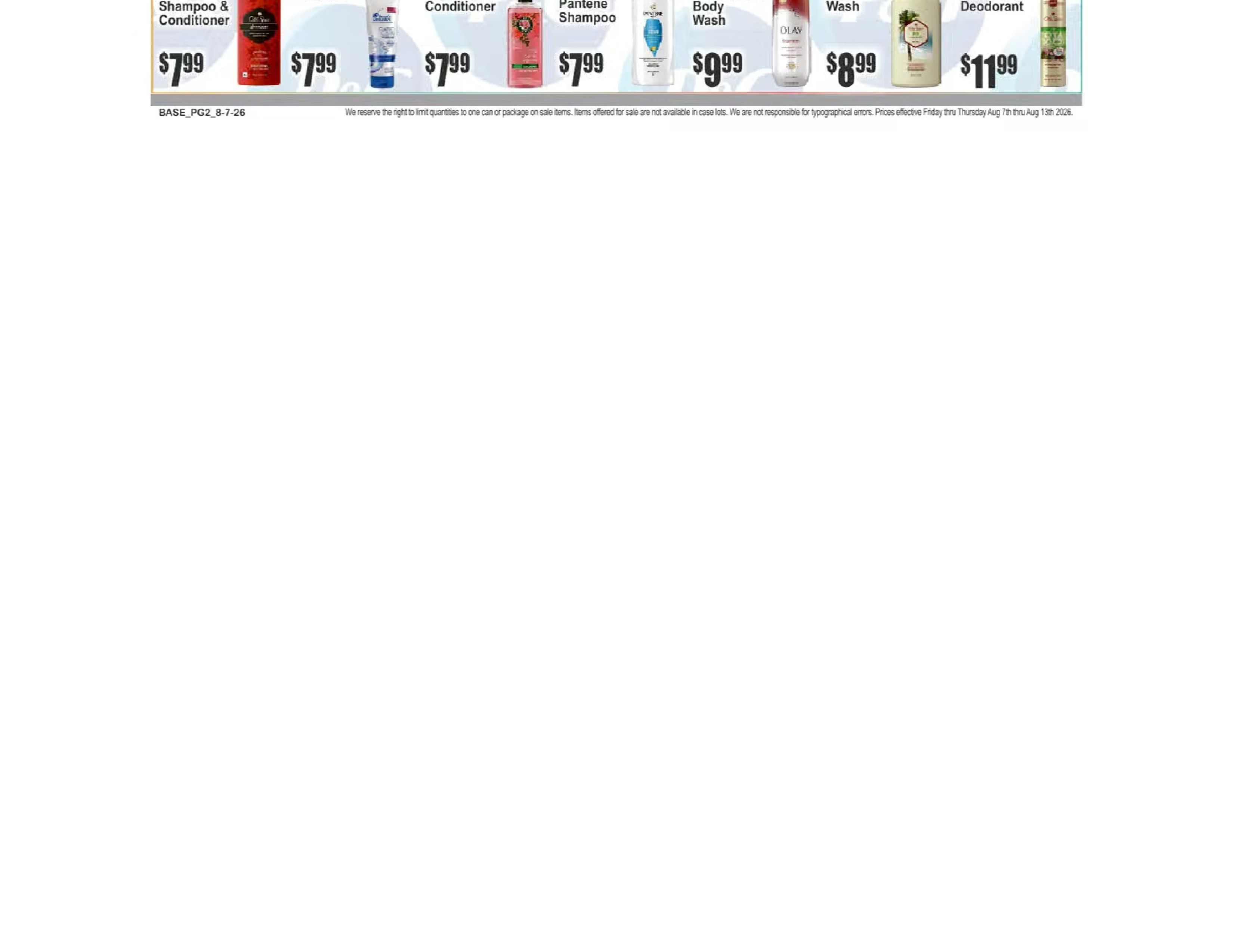 Almonte's Food Dynasty (1525 86th Street, Brooklyn, NY) Weekly Ad August 7 - 13, 2026