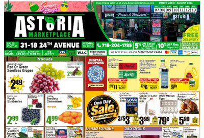 Astoria Marketplace (31-18 24th Ave, Astoria, NY) Weekly Ad August 7 - 13, 2026
