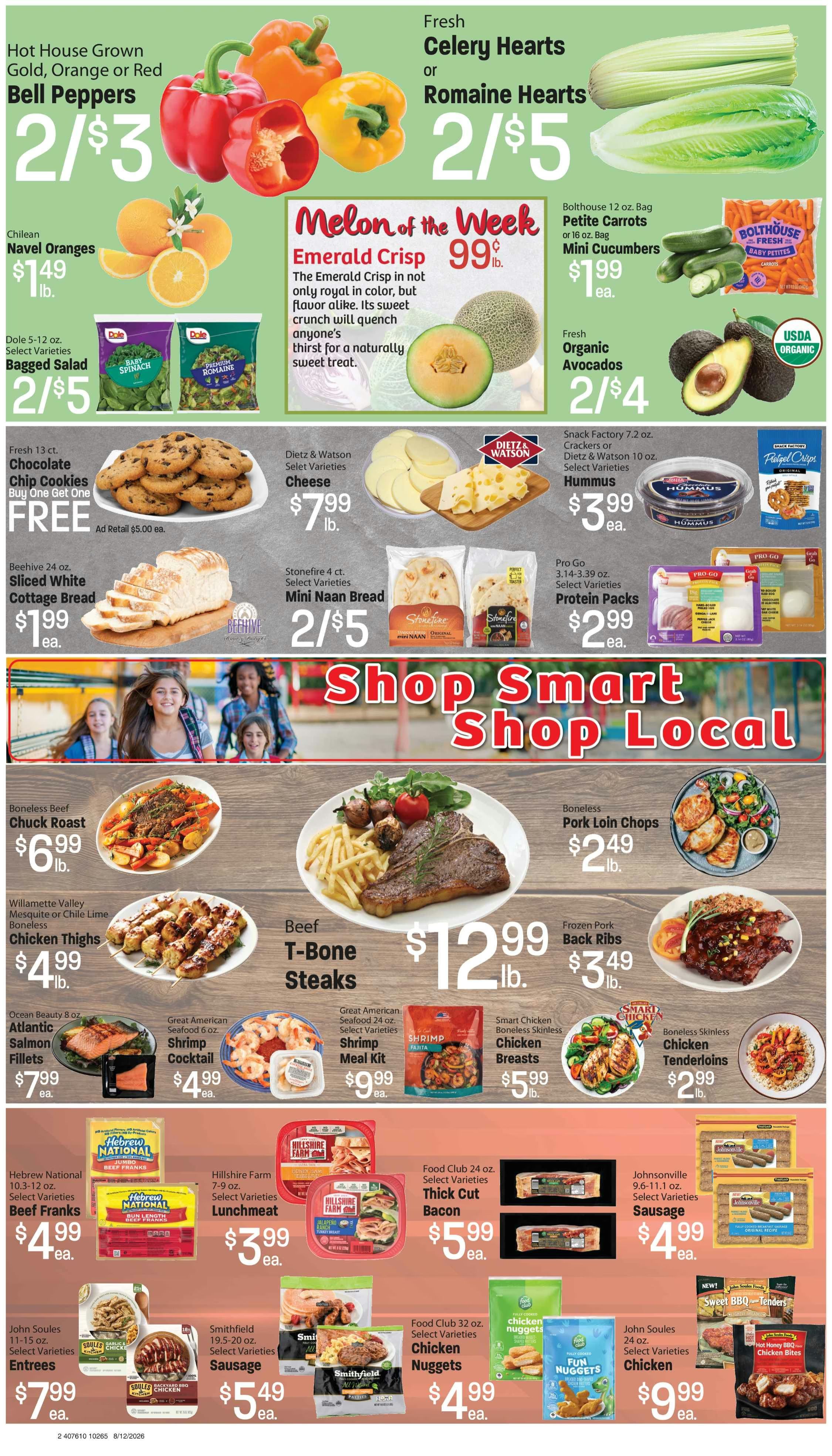 Blue Mountain Foods (64 W Center St, Monticello, UT) Weekly Ad August 12 - 18, 2026