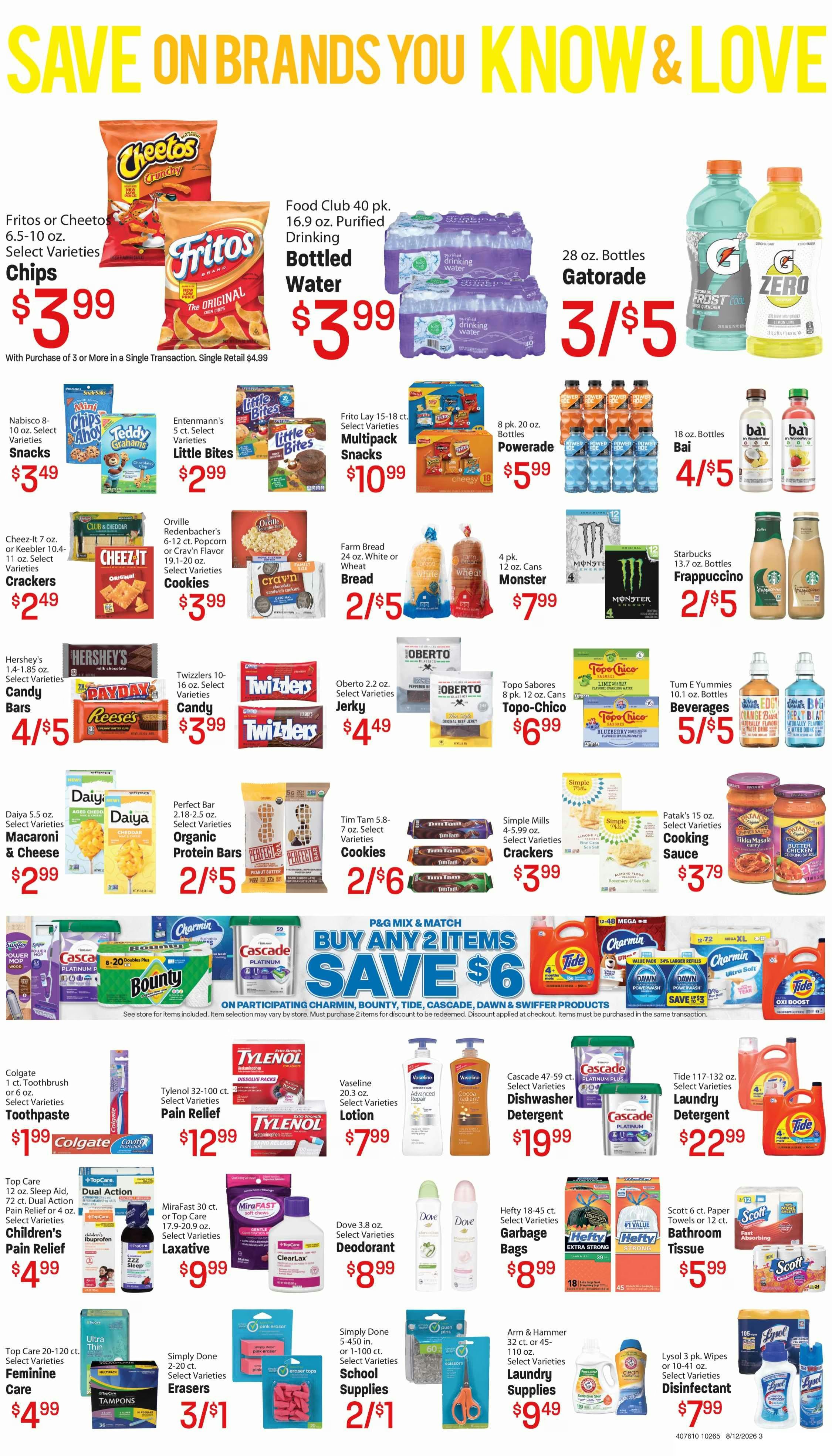 Blue Mountain Foods (64 W Center St, Monticello, UT) Weekly Ad August 12 - 18, 2026
