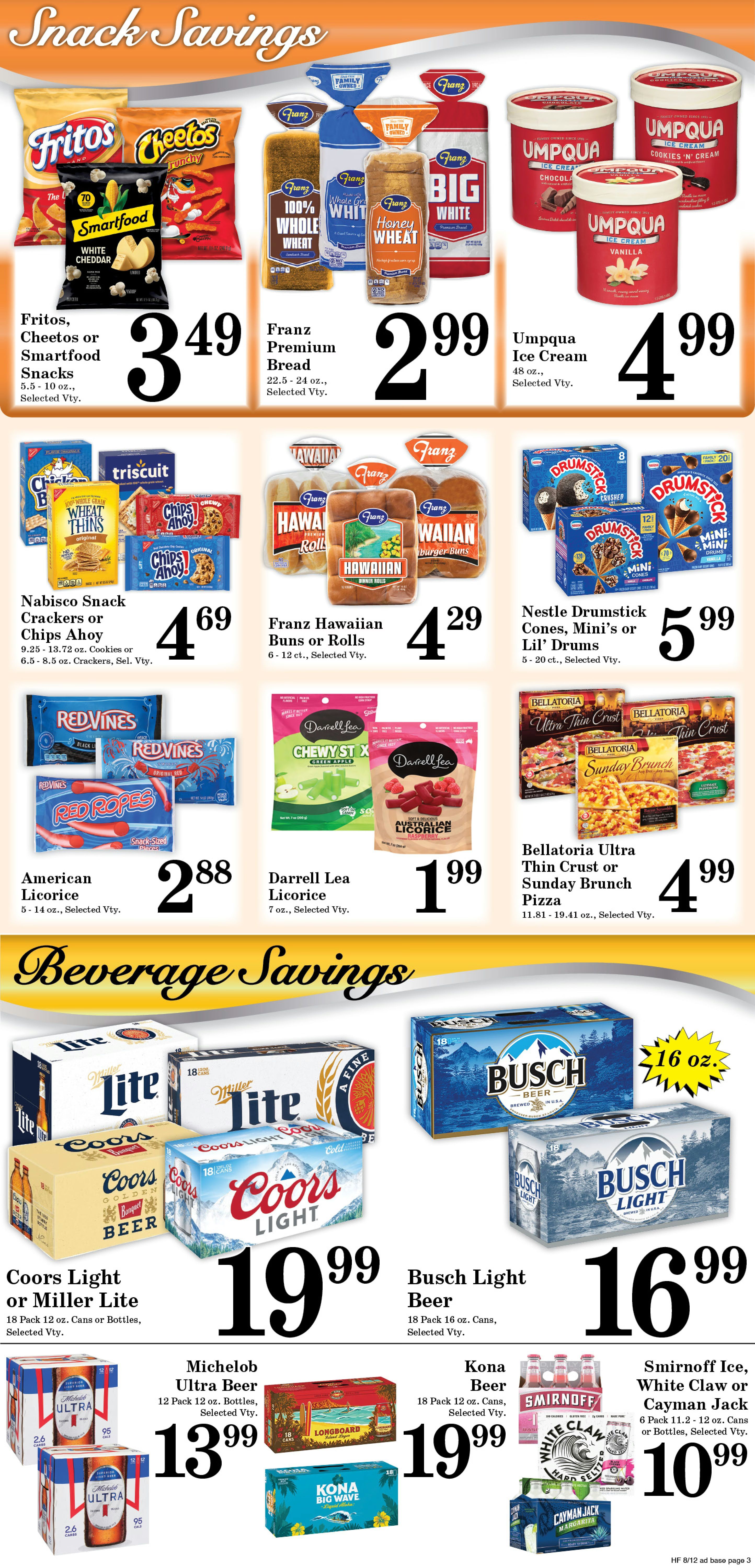 Brewster Marketplace (907 ST. Hwy 97, Brewster, WA) Weekly Ad August 12 - 18, 2026