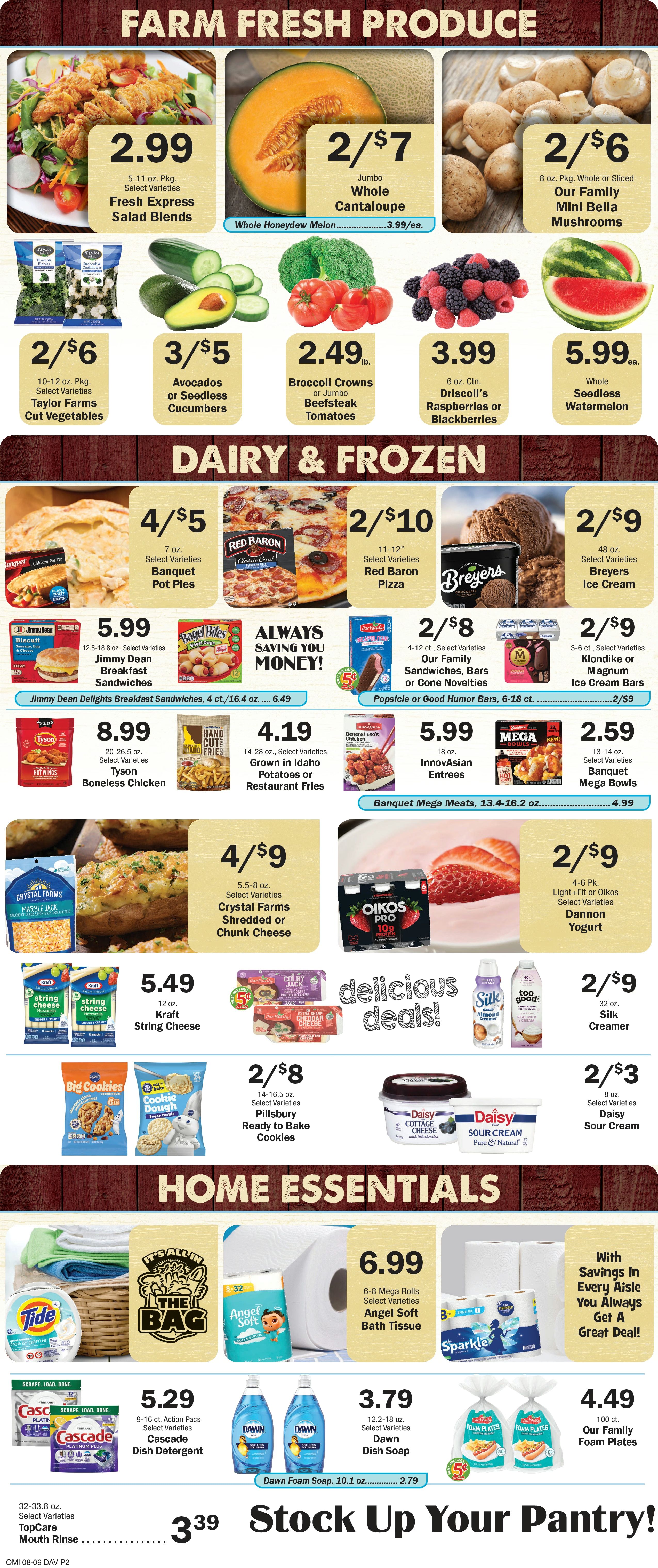 Dale's Food Pride (634 E St, David City, NE) Weekly Ad August 12 - 18, 2026