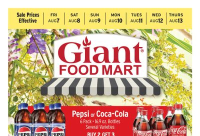 Giant Food Mart Weekly Ad August 7 - 13, 2026