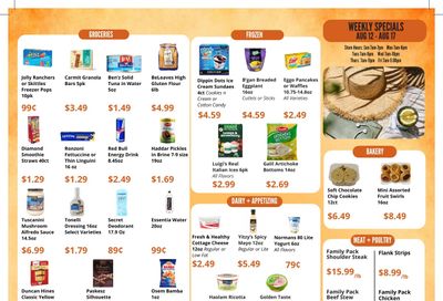 Glatt Mart Weekly Ad August 12 - 18, 2026
