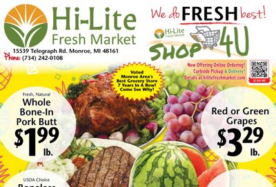 Hi-Lite Fresh Market (15539 S Telegraph Rd, Monroe, MI) Weekly Ad August 10 - 16, 2026