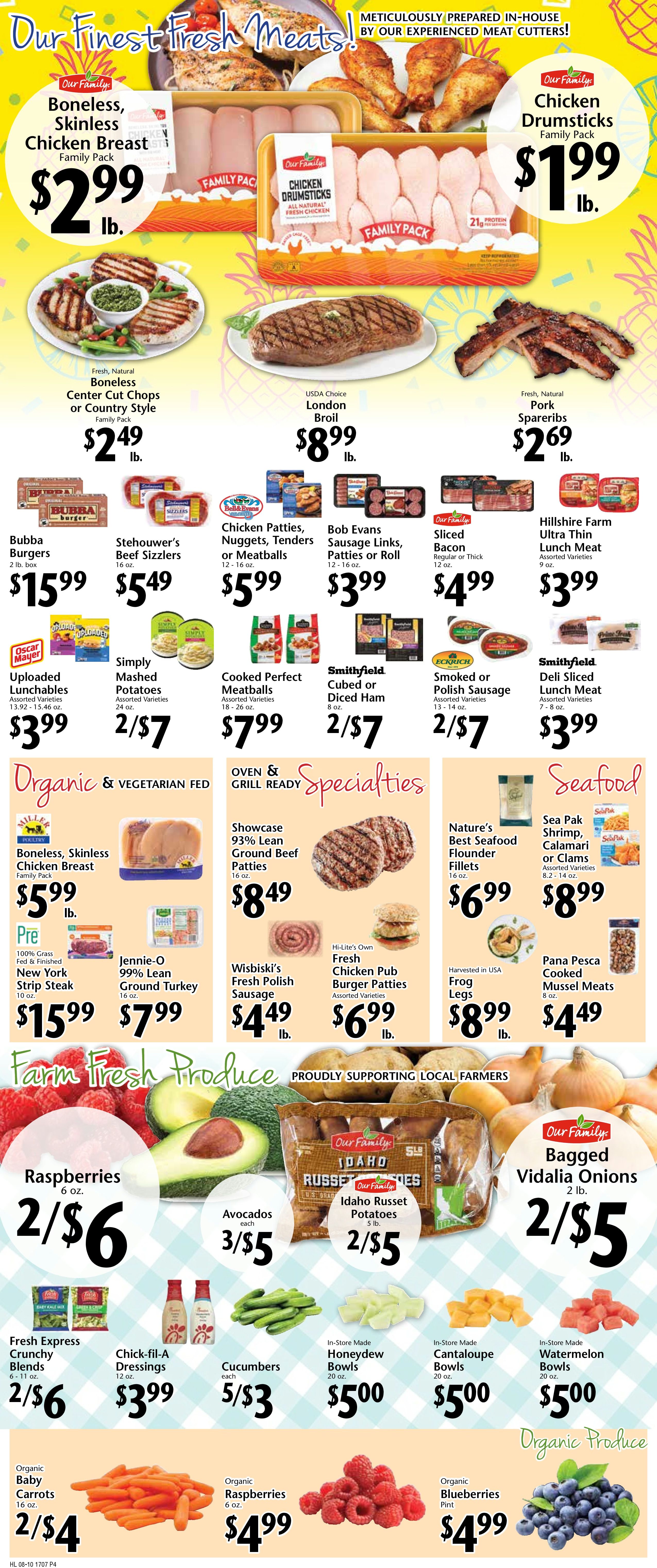 Hi-Lite Fresh Market (15539 S Telegraph Rd, Monroe, MI) Weekly Ad August 10 - 16, 2026