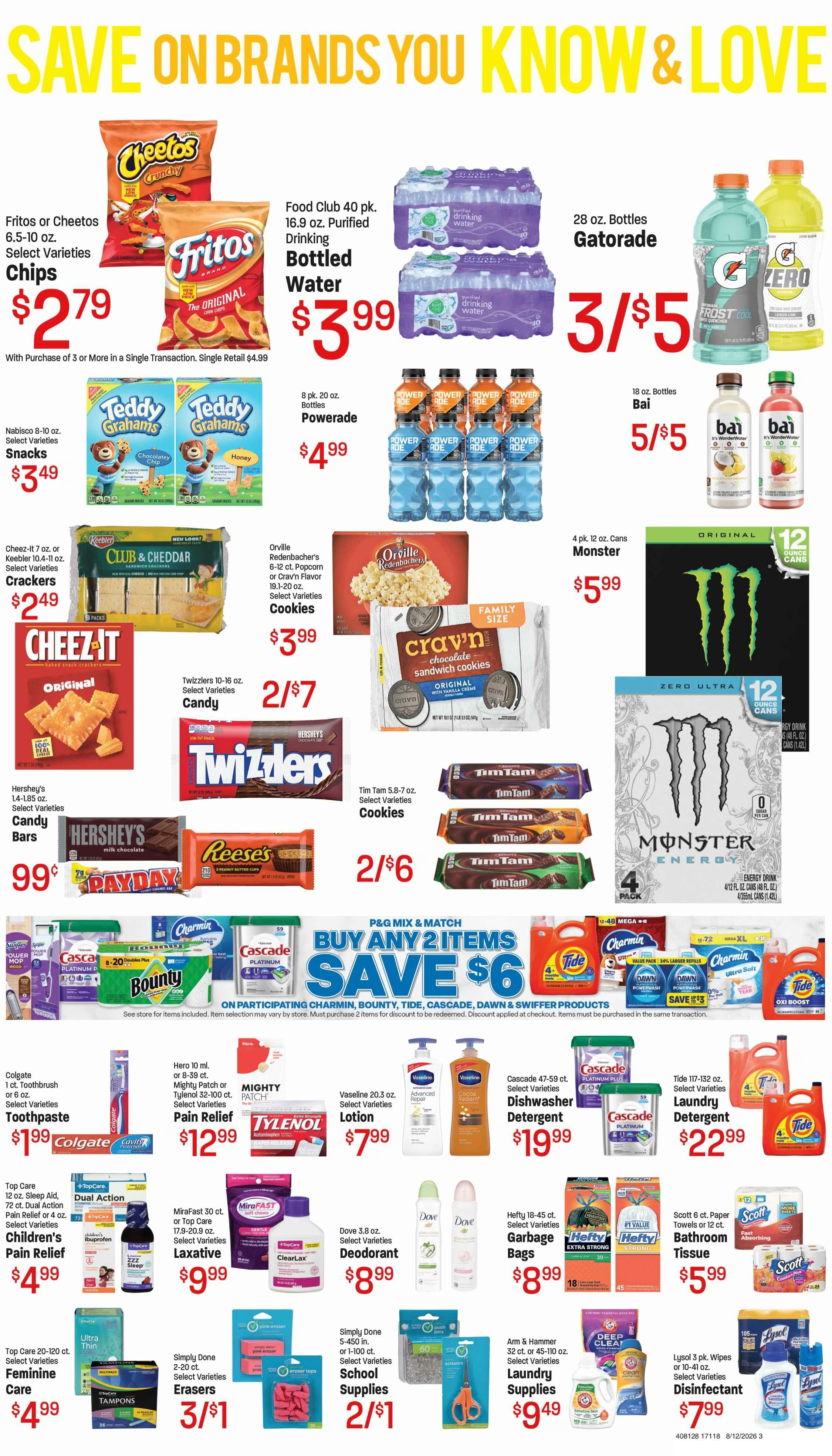 Kesler's Market (925 W. Bridge St., Blackfoot, ID) Weekly Ad August 12 - 18, 2026