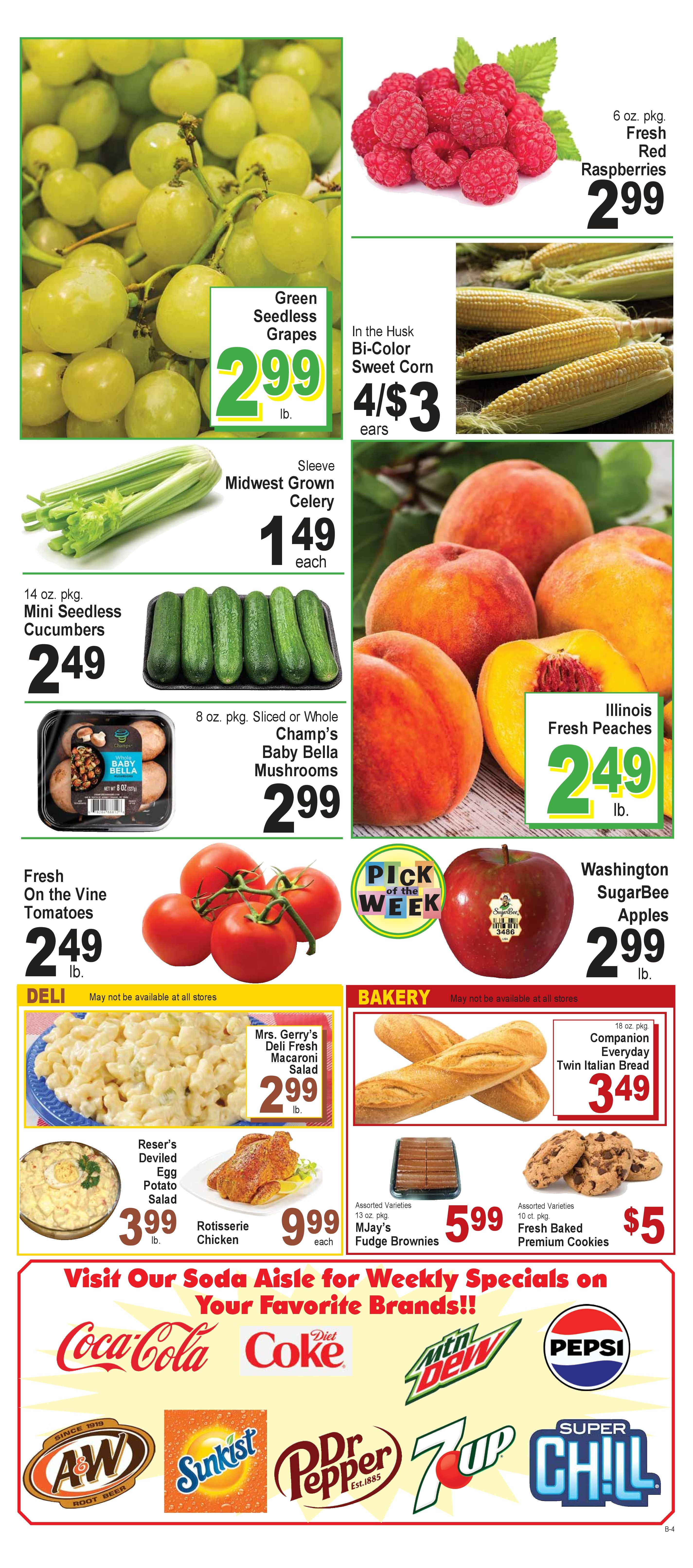 Mackinaw IGA (100 N. Main St., Mackinaw, IL) Weekly Ad August 9 - 15, 2026