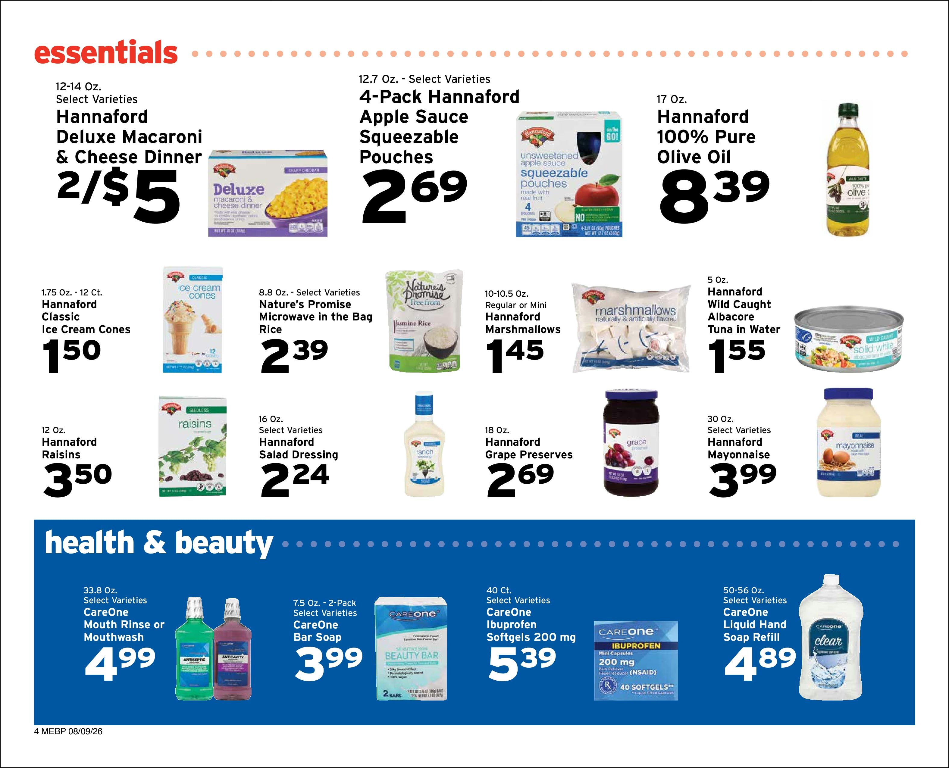 Mainely Provisions (72 Main St., Bethel, ME) Weekly Ad August 9 - 15, 2026