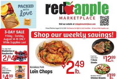 Red Apple Marketplace (555 SW 4th Ave, Ontario, OR) Weekly Ad August 11 - 18, 2026
