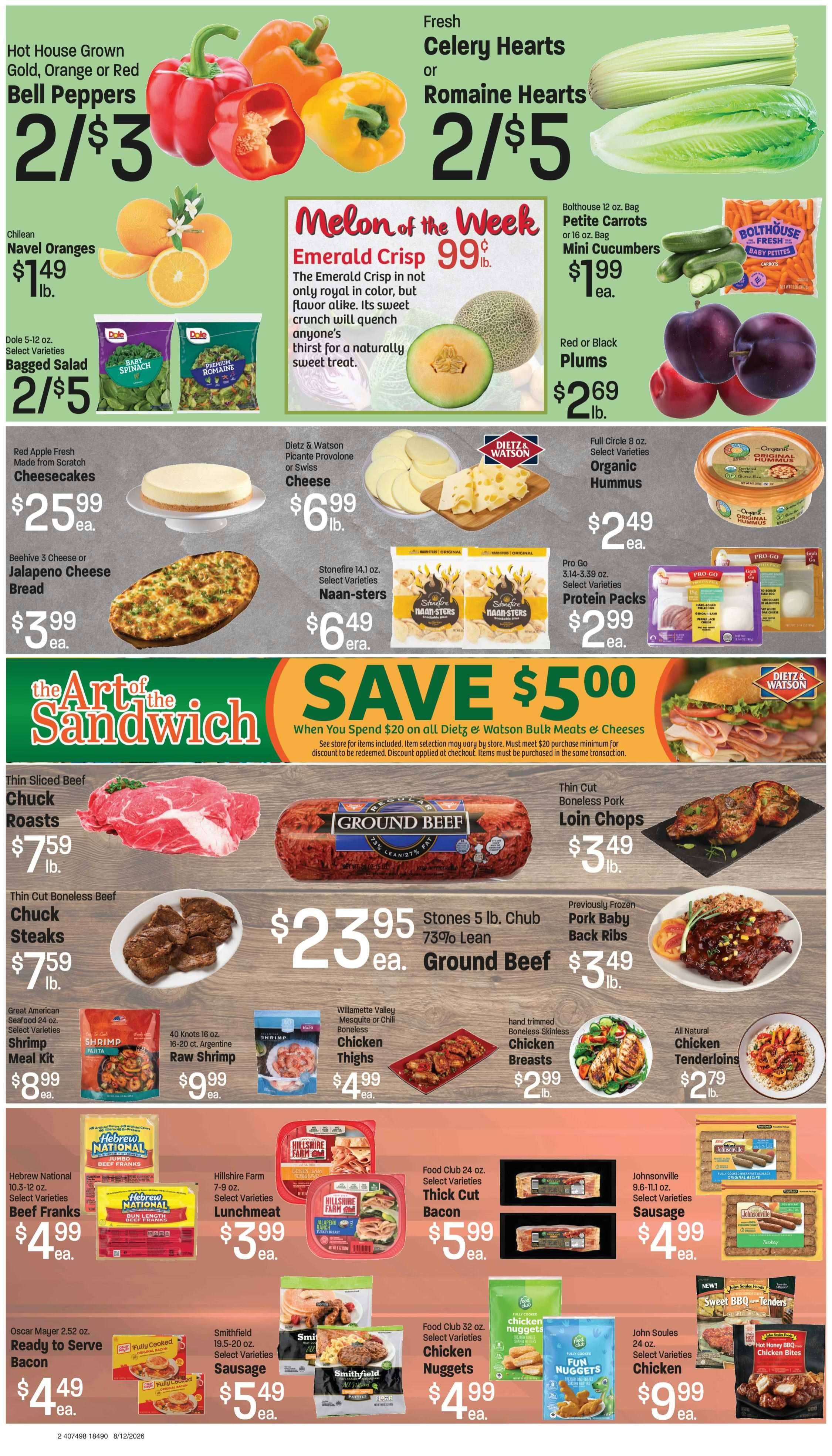 Red Apple Marketplace (555 SW 4th Ave, Ontario, OR) Weekly Ad August 11 - 18, 2026