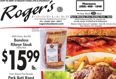 Roger's Foodland (4039 Hollywood Rd, St. Joseph, MI) Weekly Ad August 7 - 13, 2026