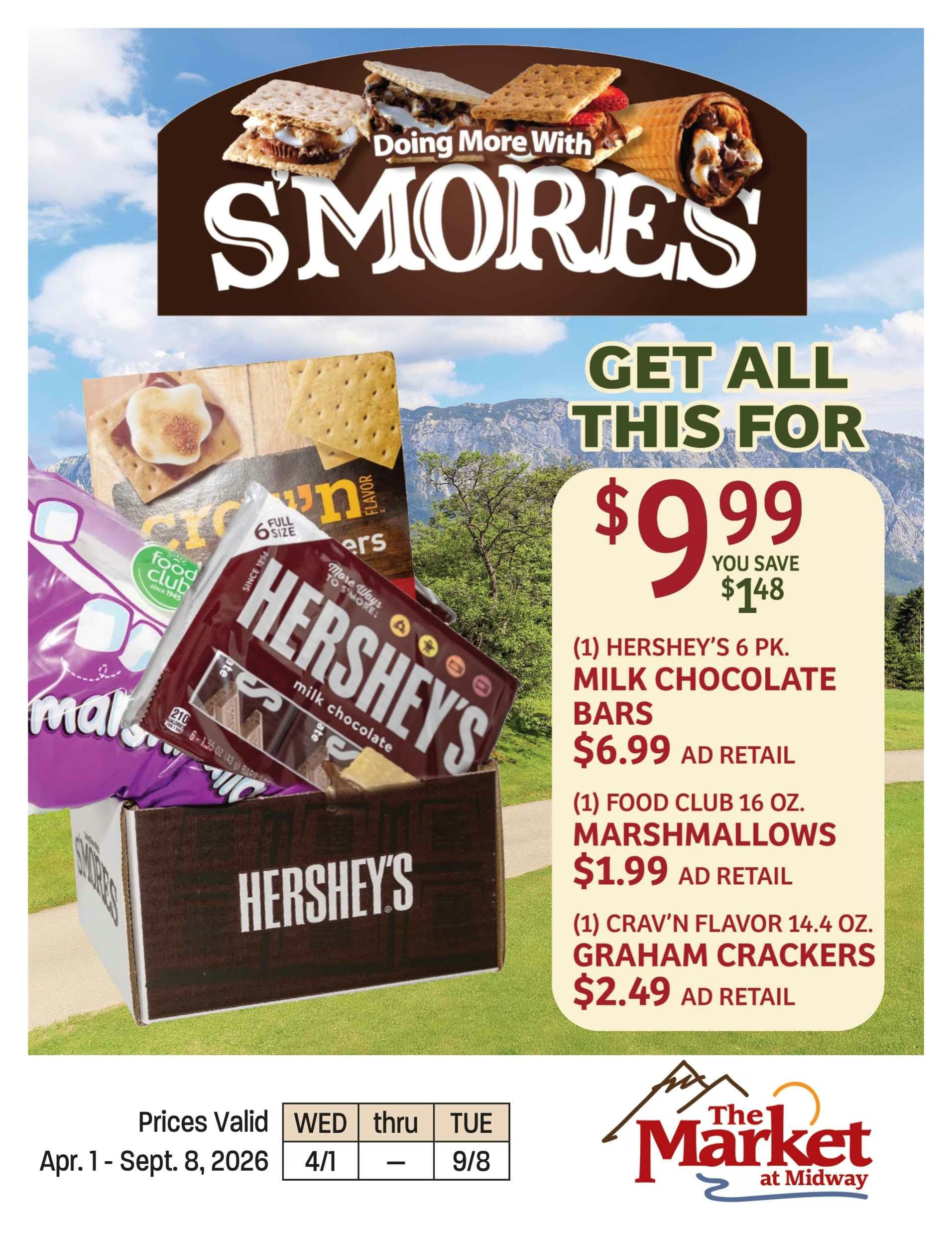 The Market at Midway (42 W Main St, Midway, UT) Weekly Ad April 1 - September 8, 2026