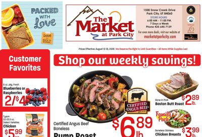 The Market at Park City (1500 Snow Creek Drive, Park City, UT) Weekly Ad August 12 - 18, 2026