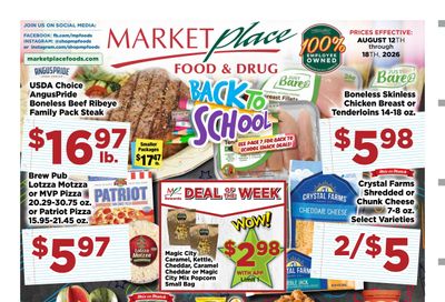 Marketplace Foods Weekly Ad August 12 - 18, 2026