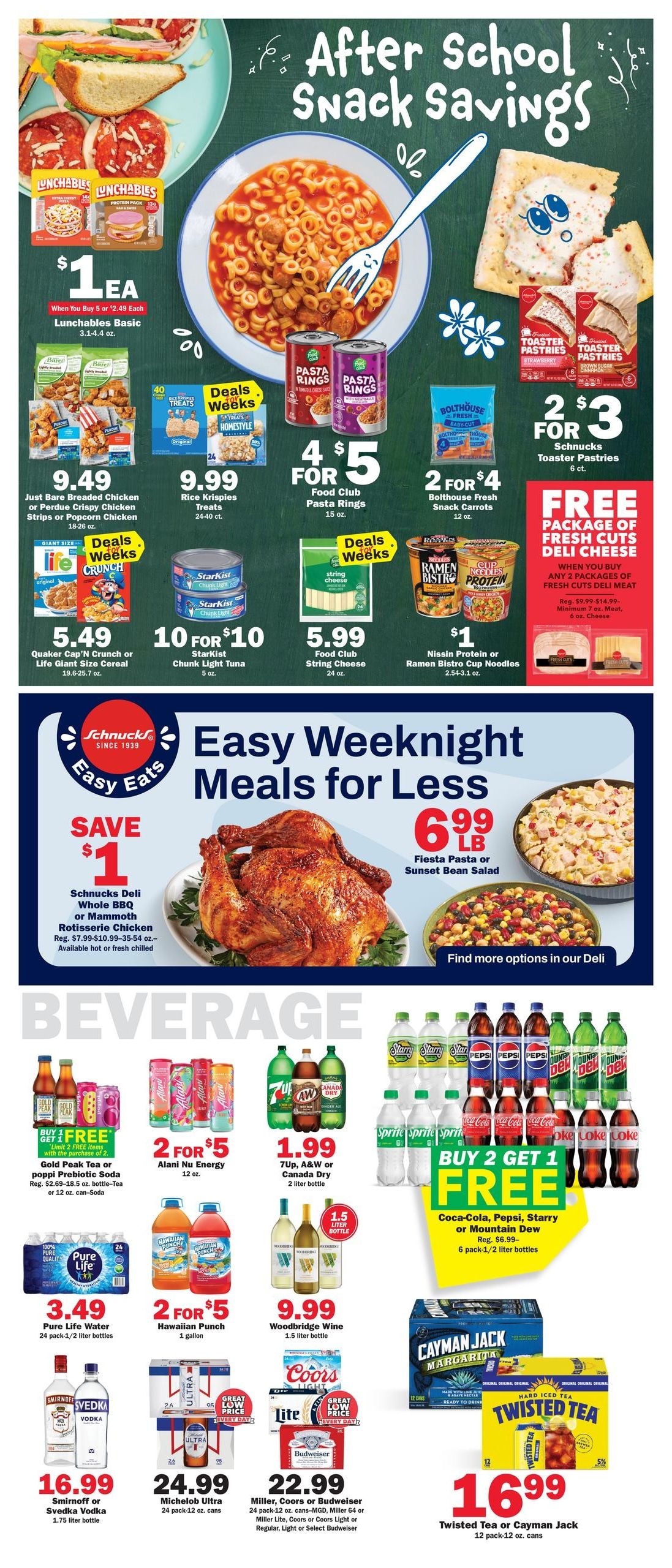 Schnucks (IL, IN, KY) Weekly Print Weekly Ad August 19 - 25, 2026