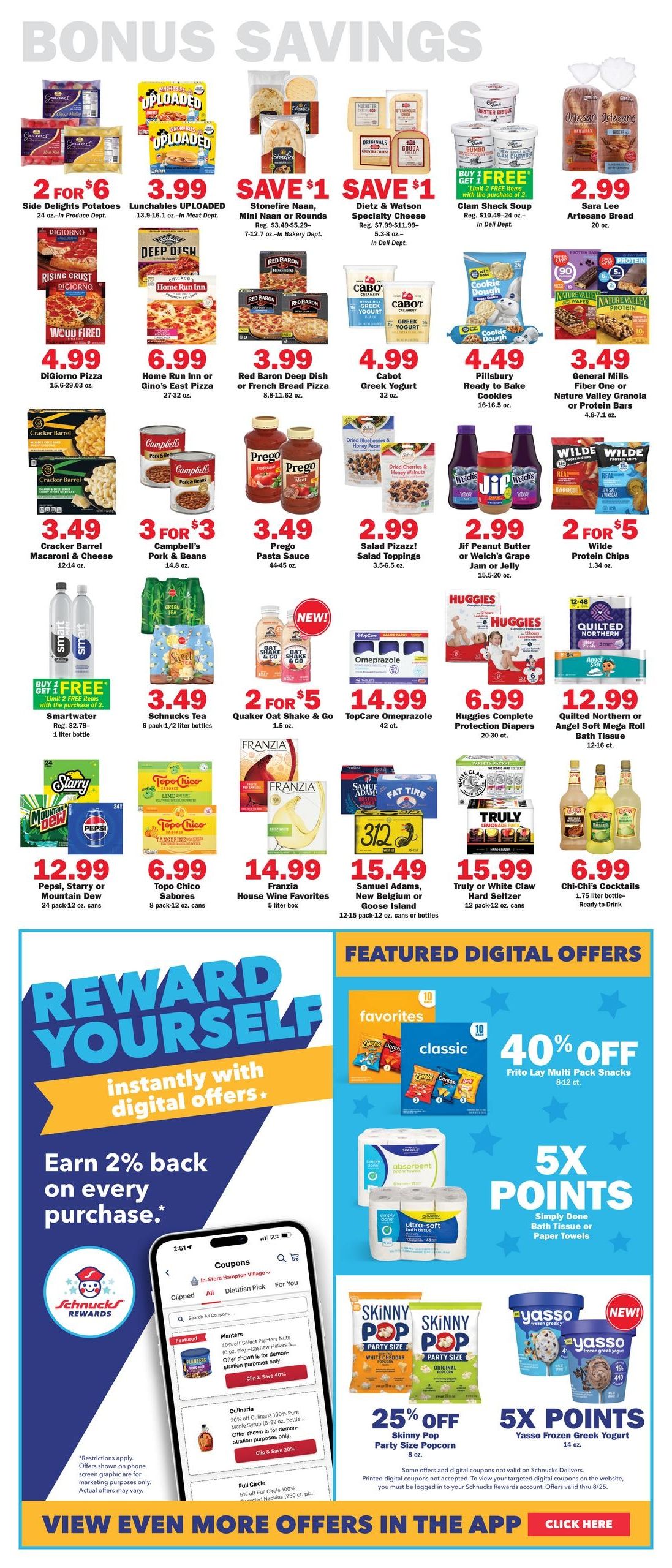 Schnucks (IL, IN, KY) Weekly Print Weekly Ad August 19 - 25, 2026