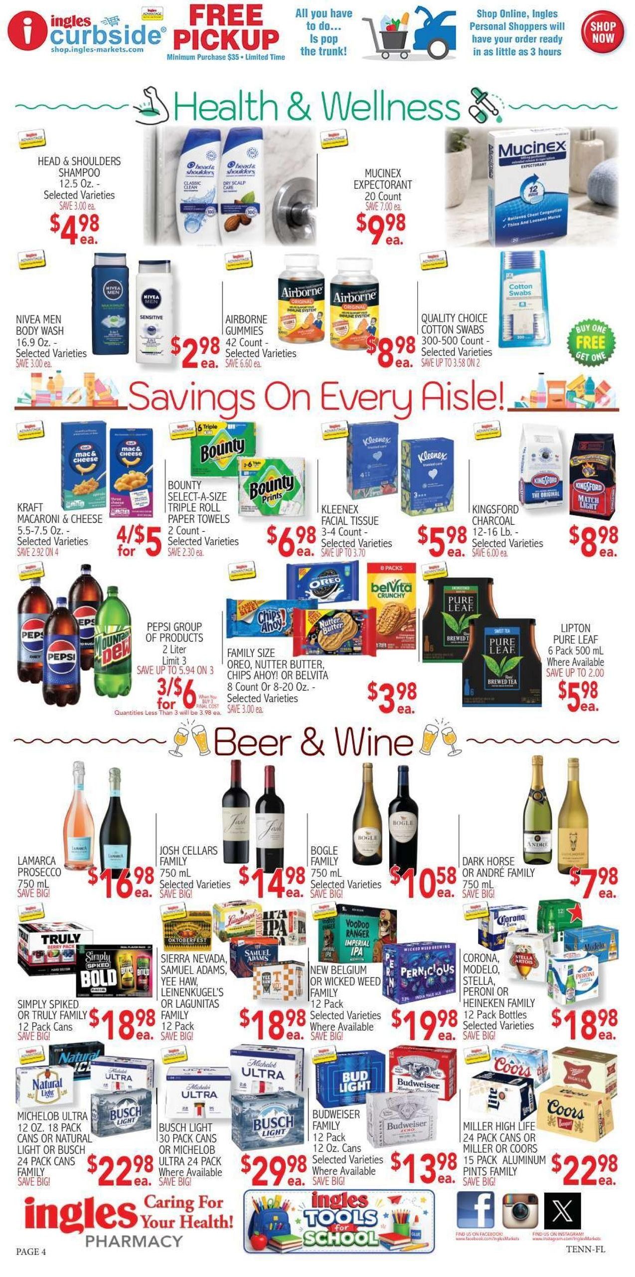 Ingles Markets Weekly Ad August 12 - 18, 2026