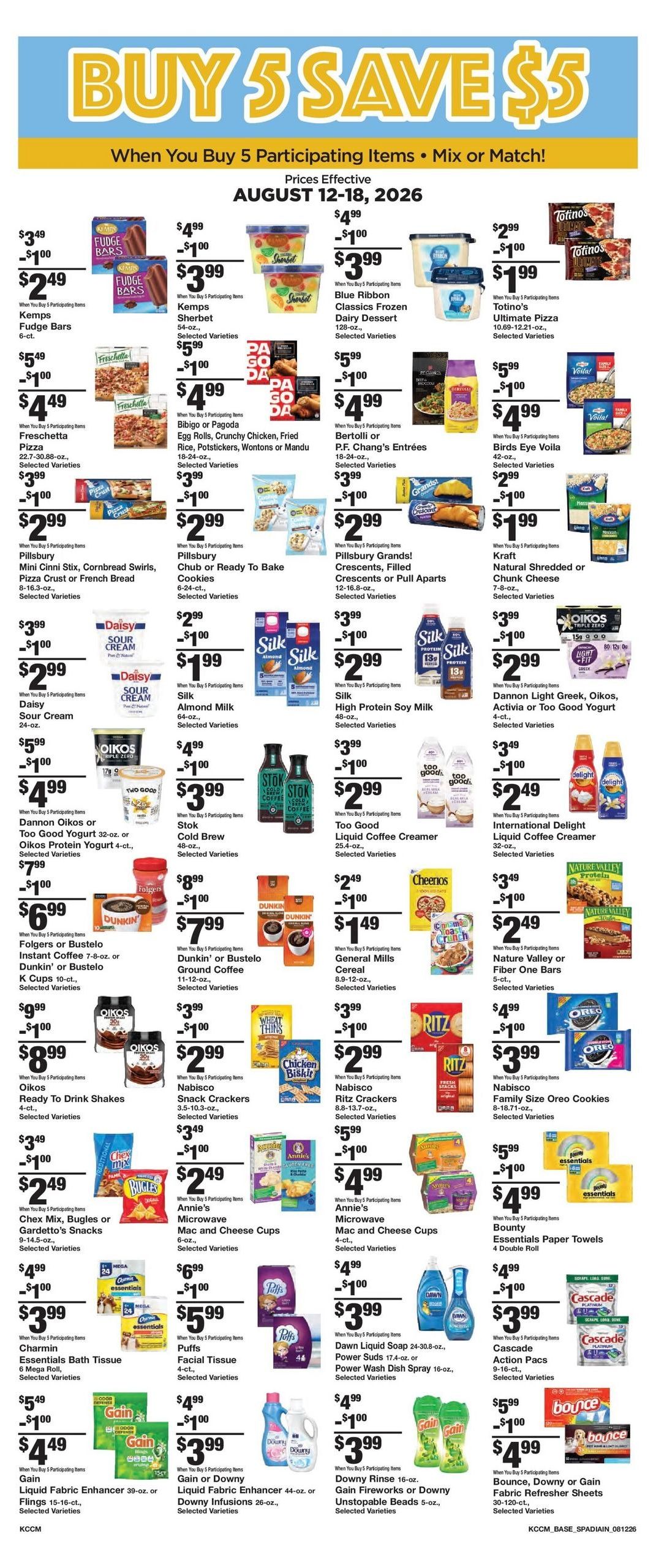 Moser's Grocery Weekly Ad August 12 - 18, 2026