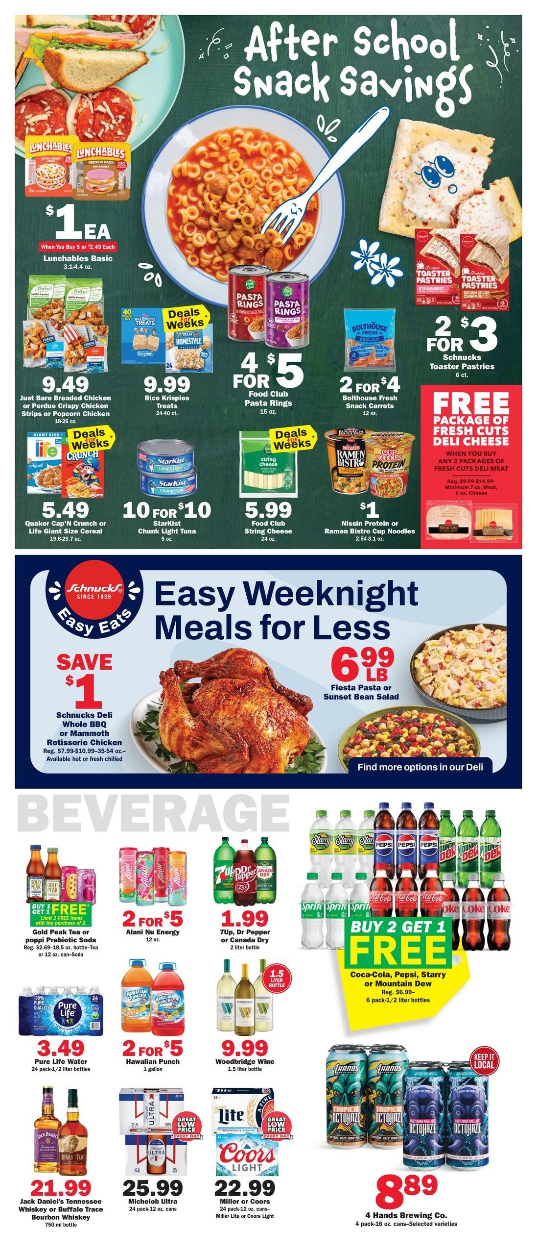 Schnucks (Columbia–Saint Thomas Area, MO) Weekly Print Weekly Ad August 19 - 25, 2026