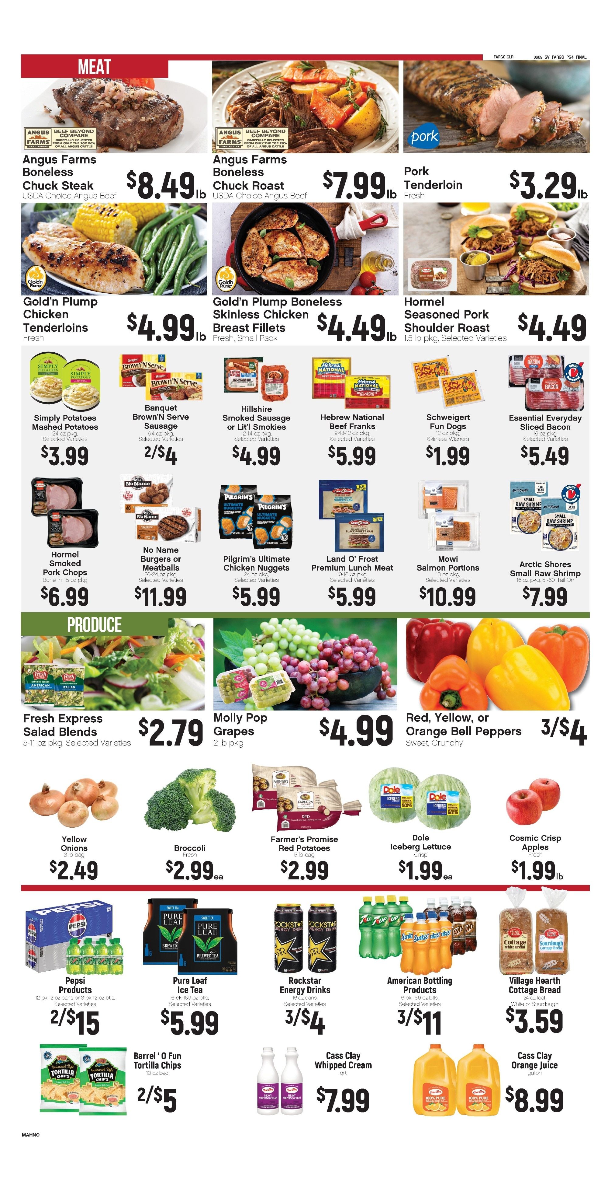 Bruggeman's Supervalu Weekly Ad August 10 - 16, 2026