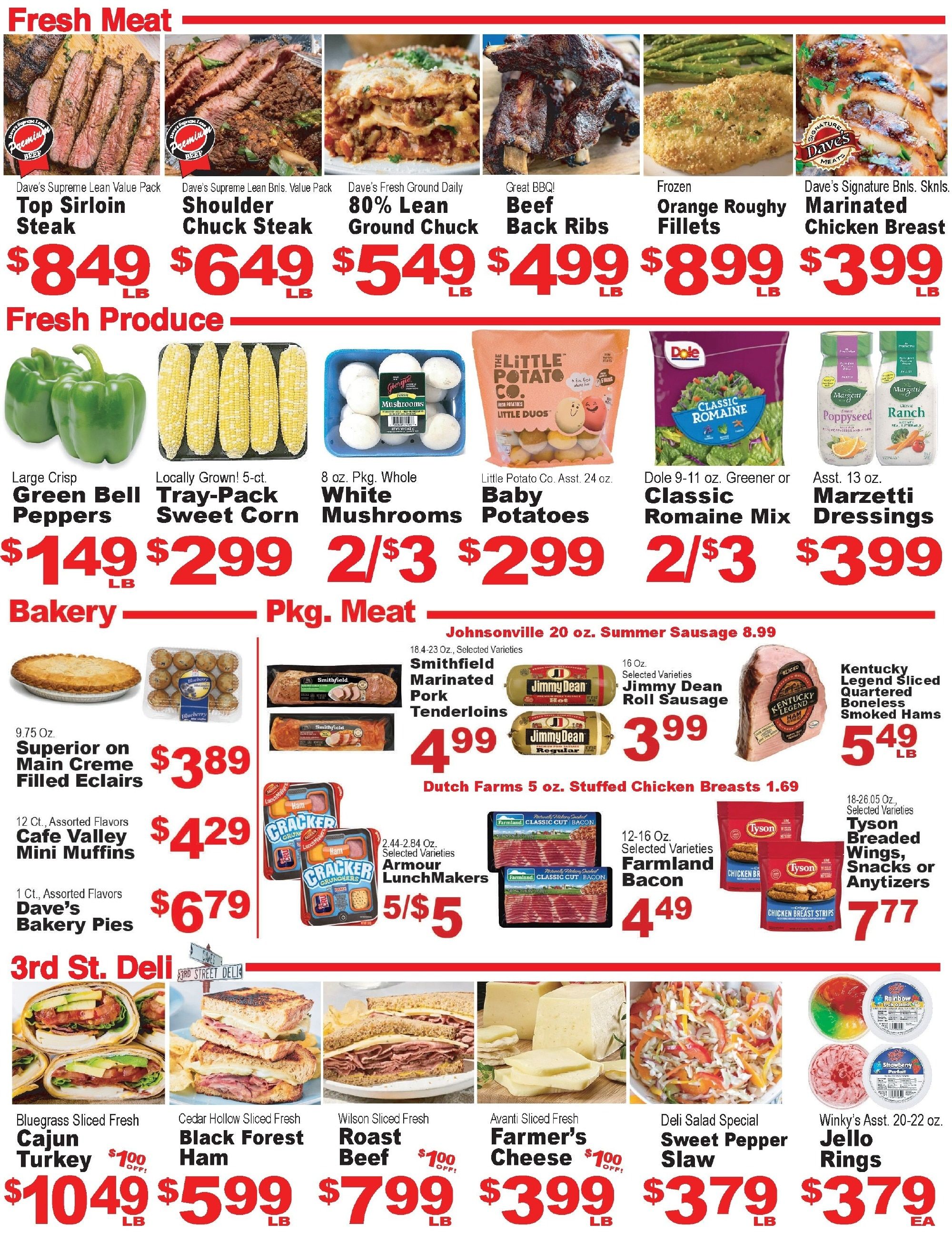 Dave's Supermarket Weekly Ad August 12 - 18, 2026