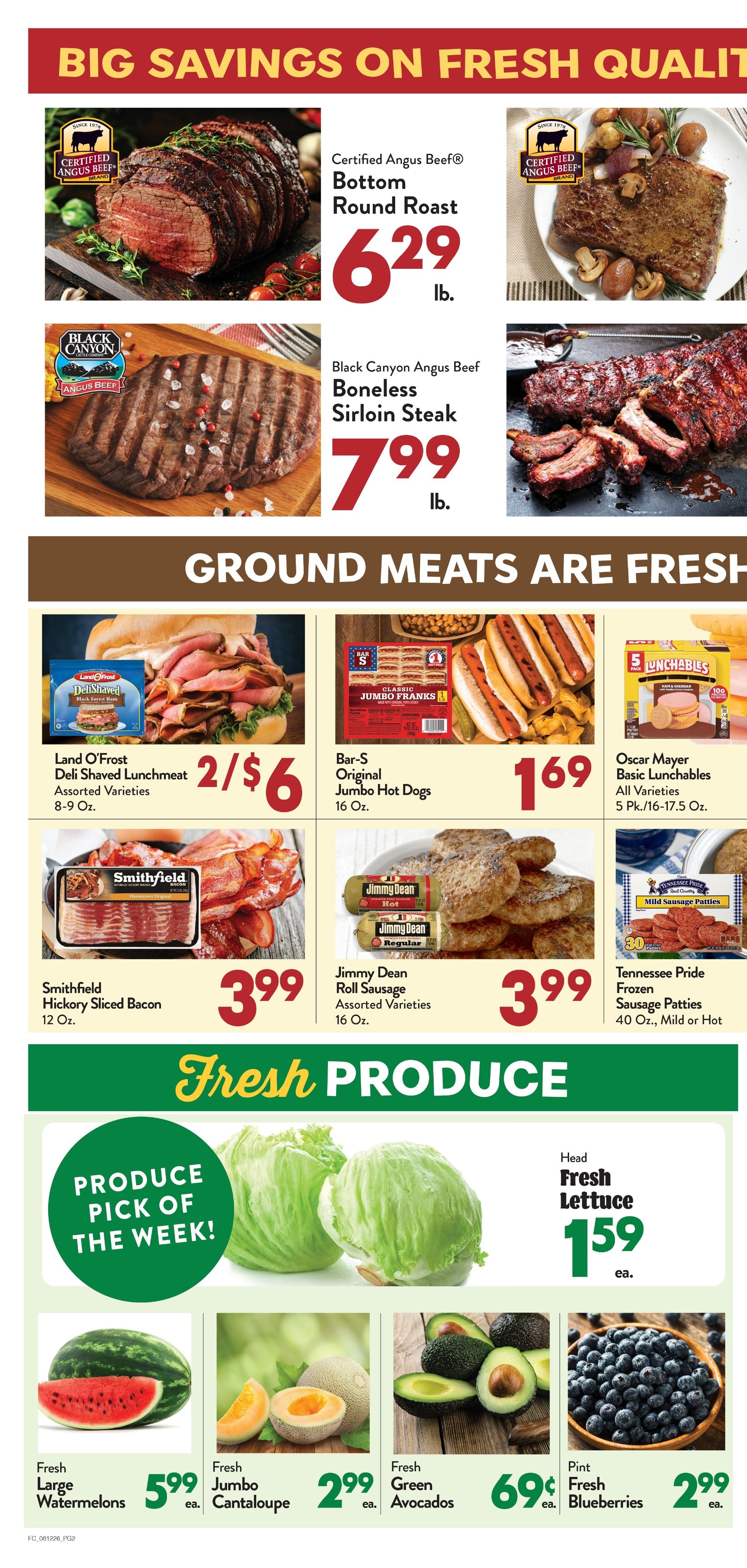 Food Center Malvern Weekly Ad August 12 - 18, 2026