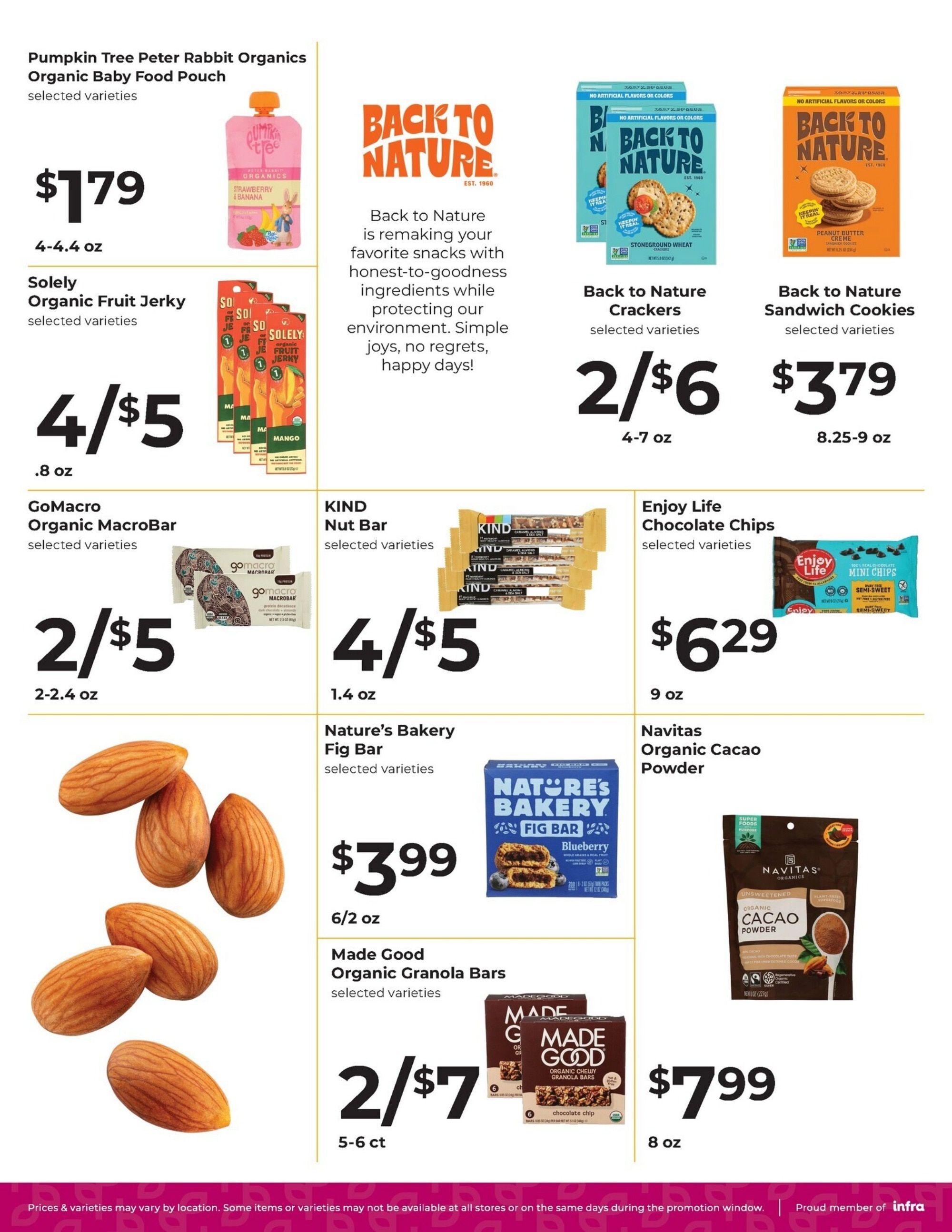Harvest Market Fort Bragg Monthly Specials Weekly Ad August 11 - September 10, 2026