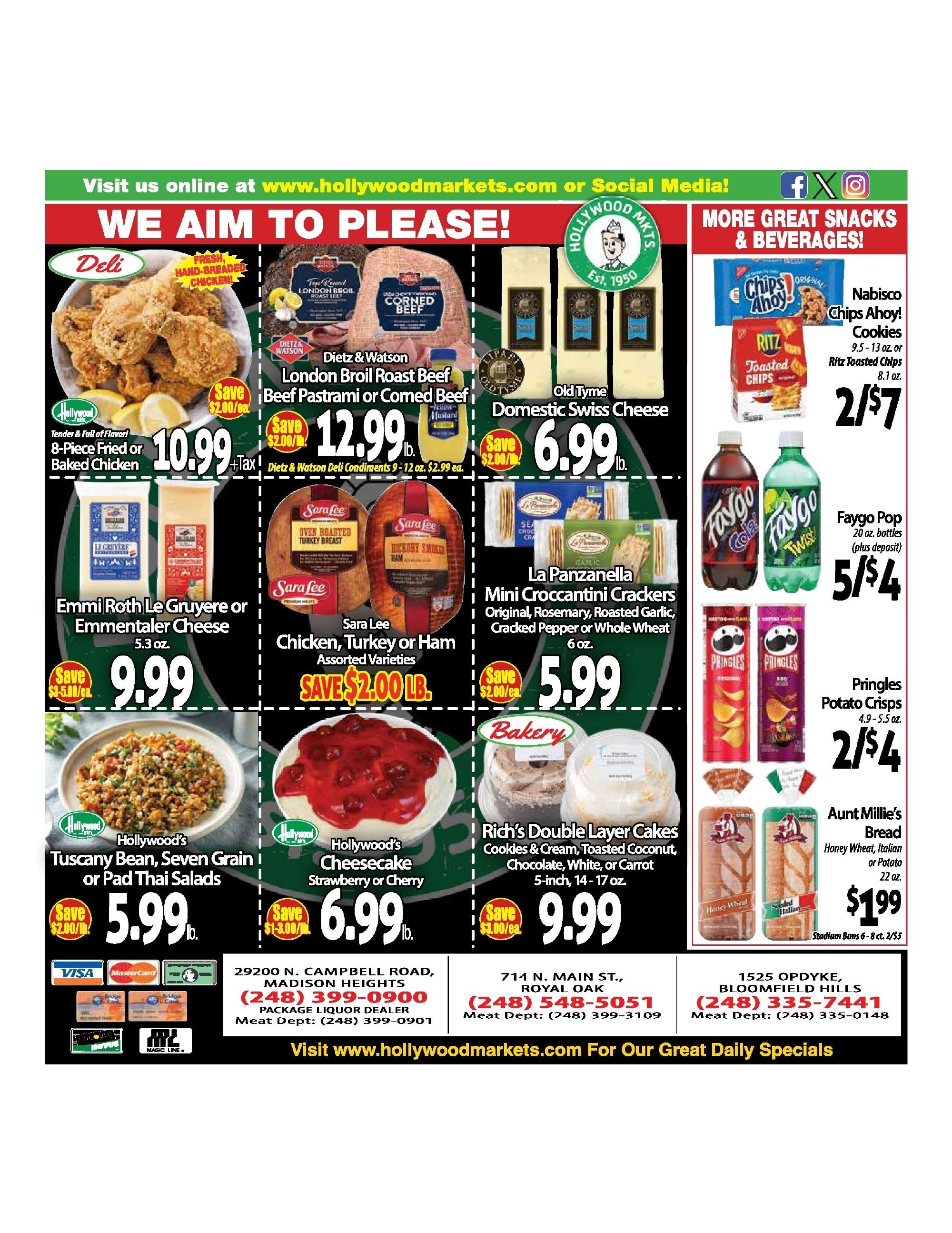 Hollywood Markets Weekly Ad August 4 - 17, 2026