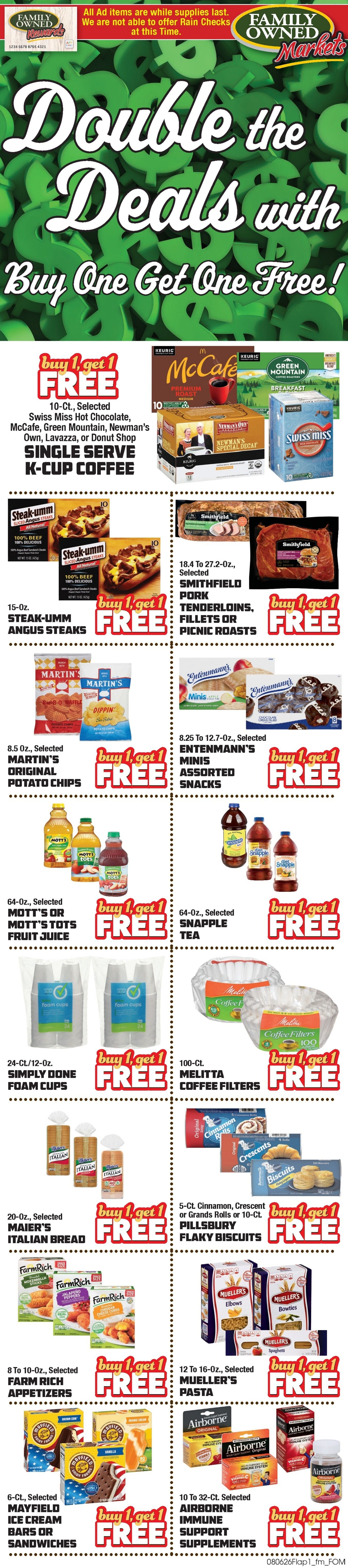 John Herr's Village Market Weekly Ad August 6 - 12, 2026