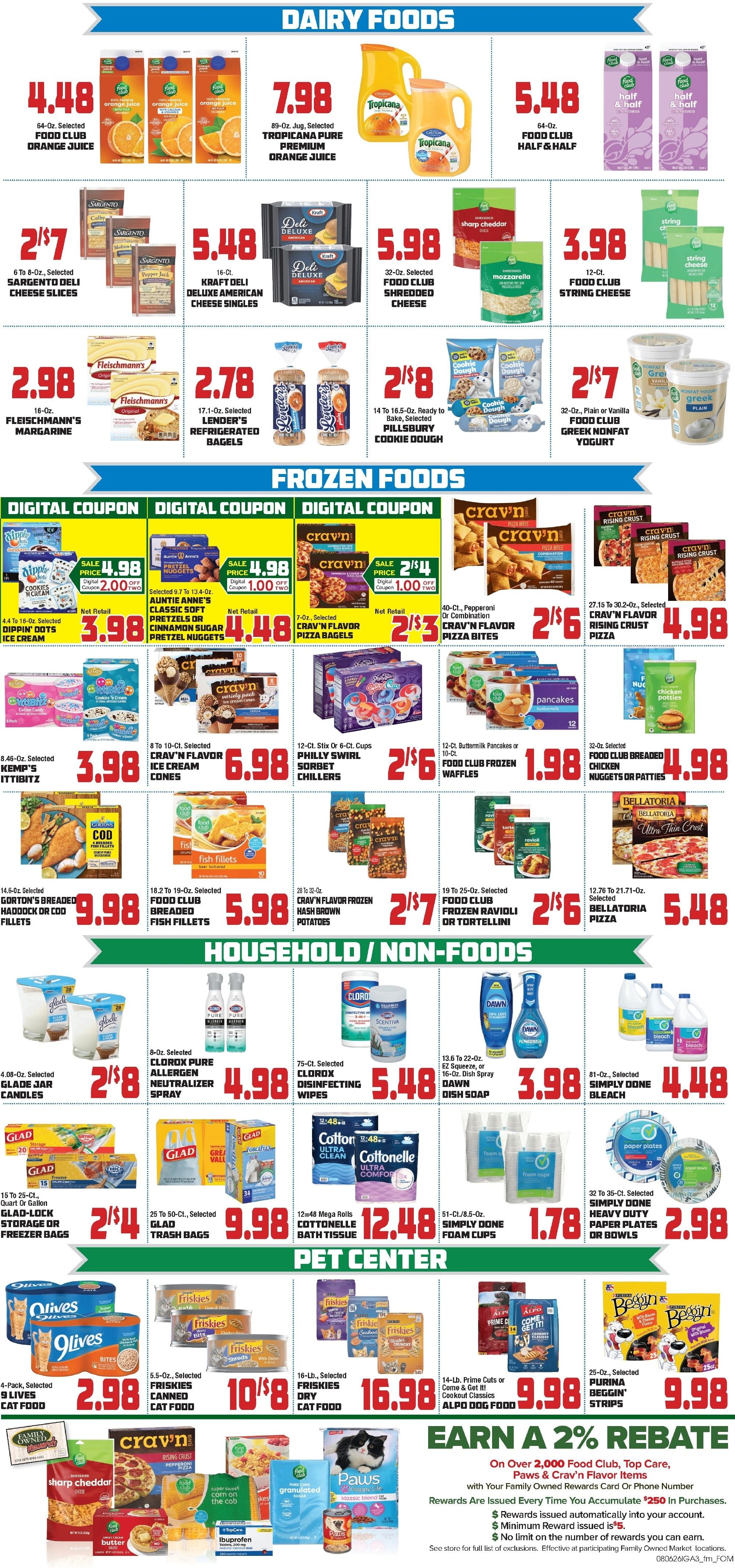 John Herr's Village Market Weekly Ad August 6 - 12, 2026