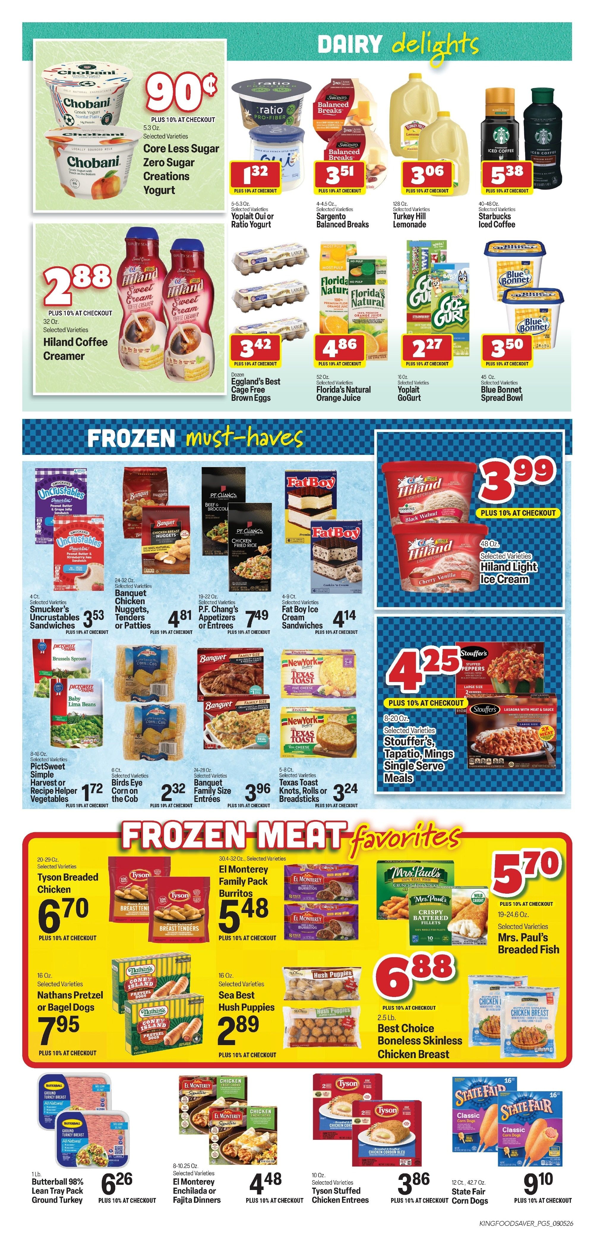 King Cash Saver (Carthage, MO) Weekly Ad August 5 - 18, 2026