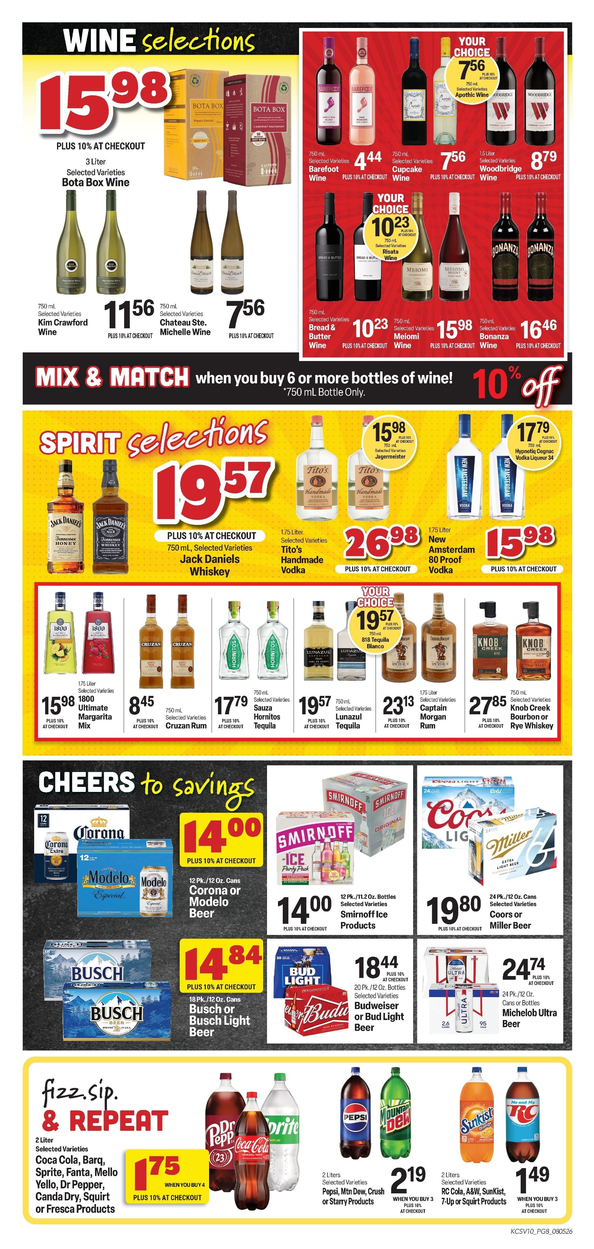 King Cash Saver (Lebanon, MO) Weekly Ad August 5 - 18, 2026