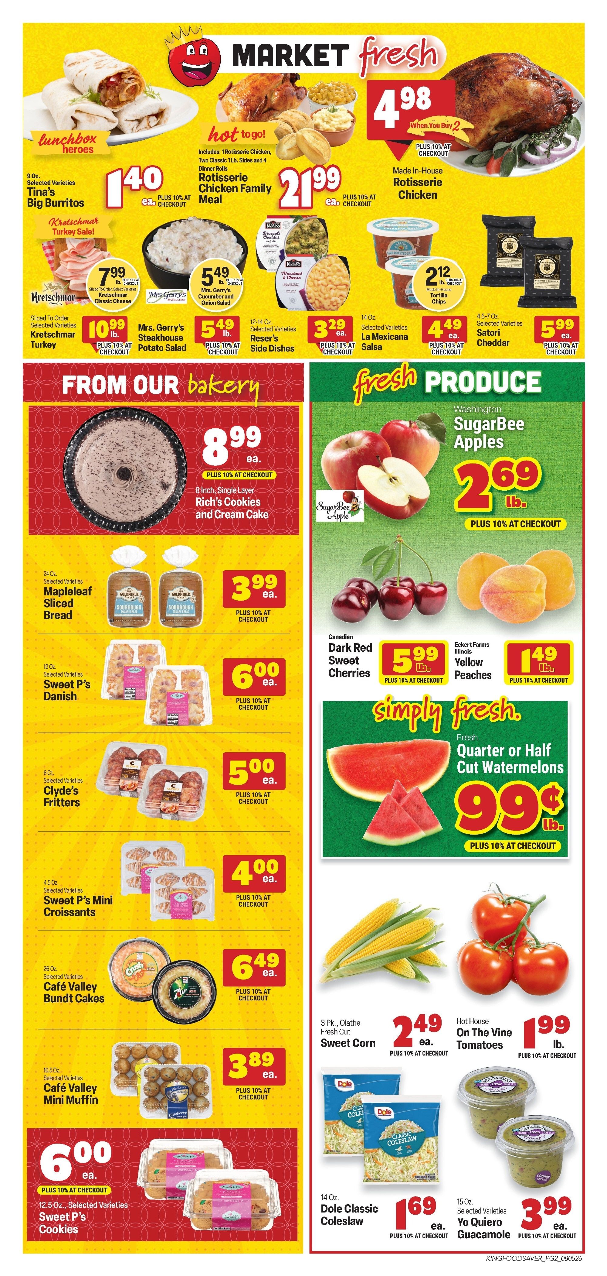 King Cash Saver (Parsons, KS) Weekly Ad August 5 - 18, 2026