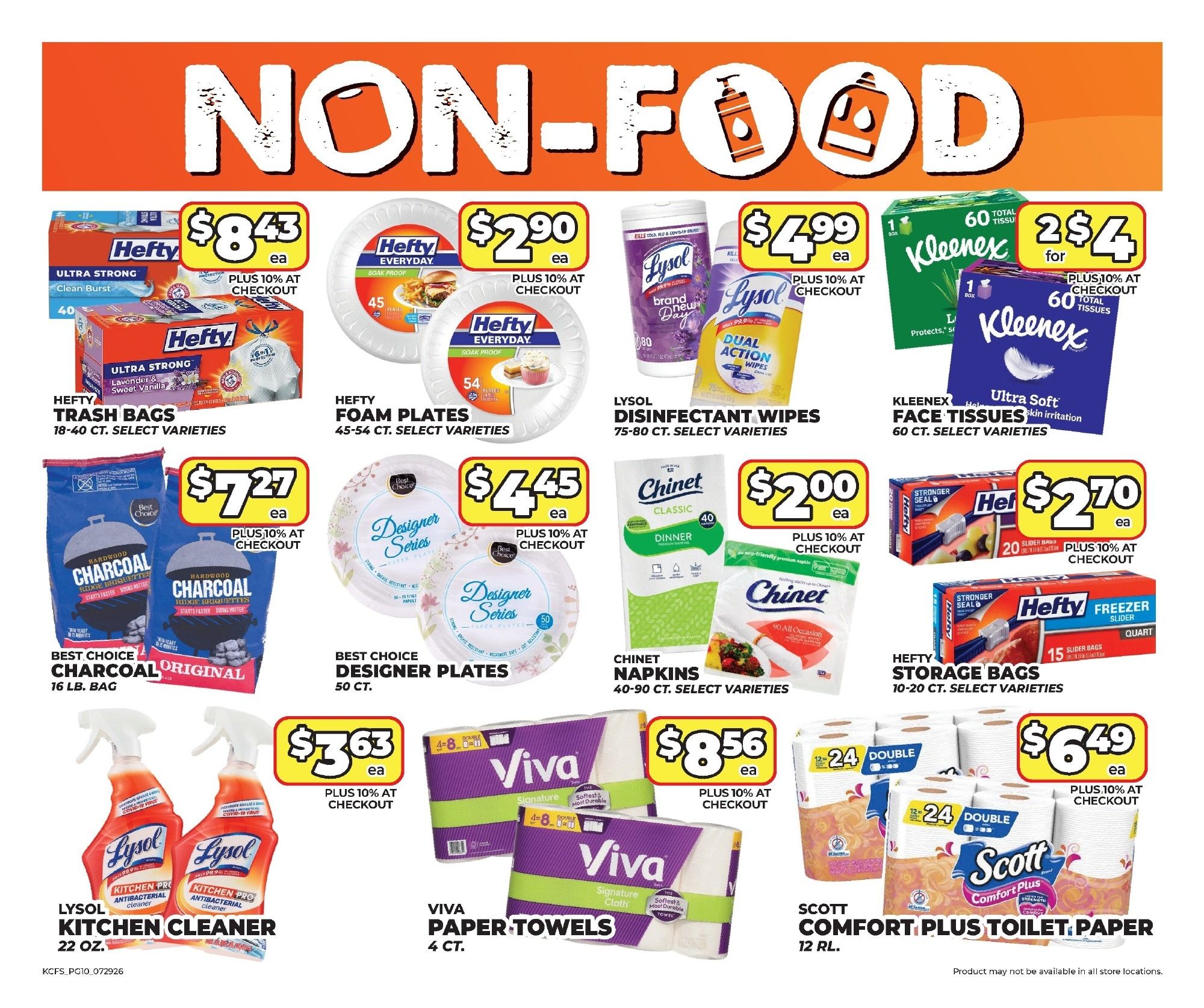 King Cash Saver Monthly Digital Deals Weekly Ad July 29 - August 25, 2026