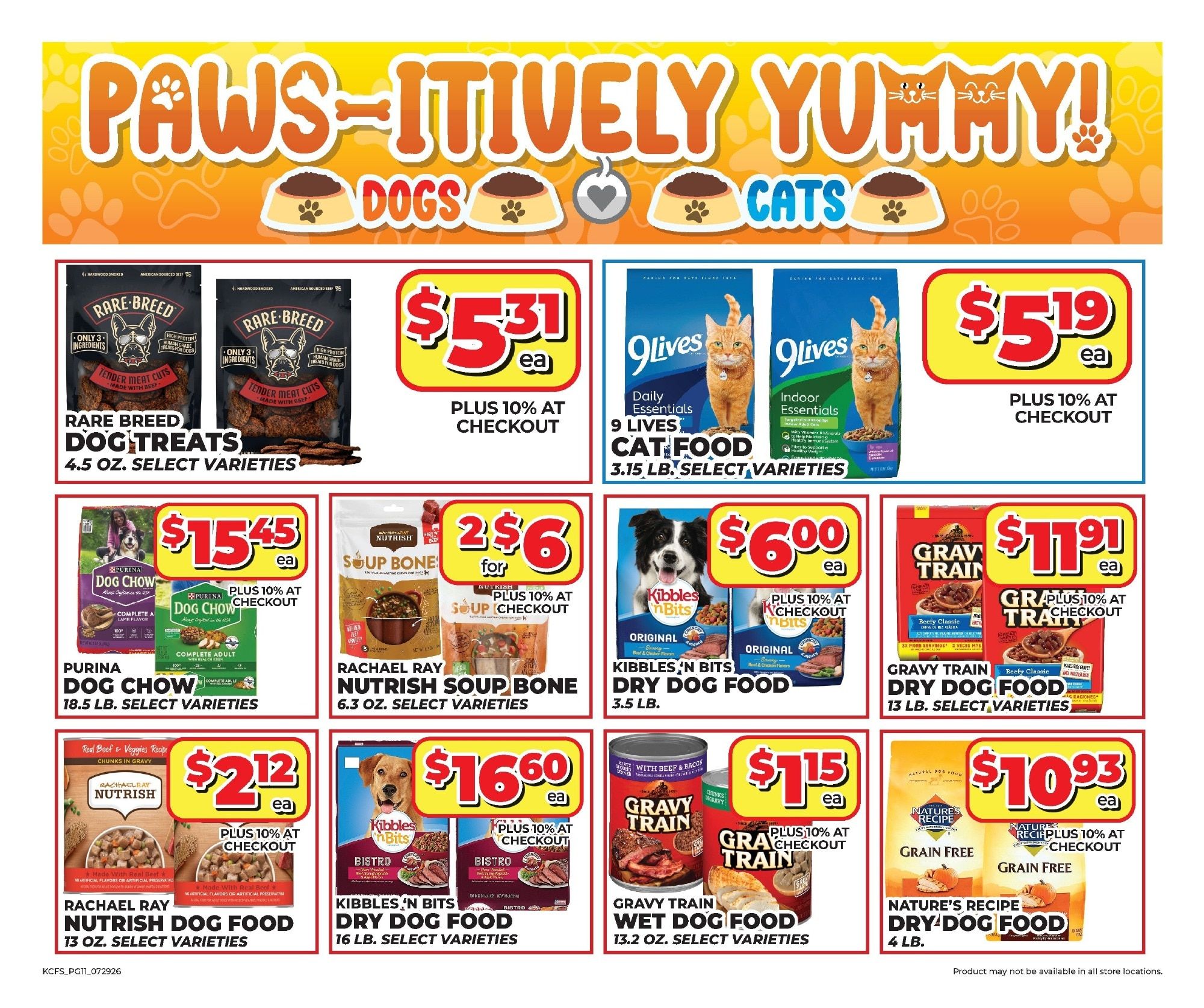 King Cash Saver Monthly Digital Deals Weekly Ad July 29 - August 25, 2026