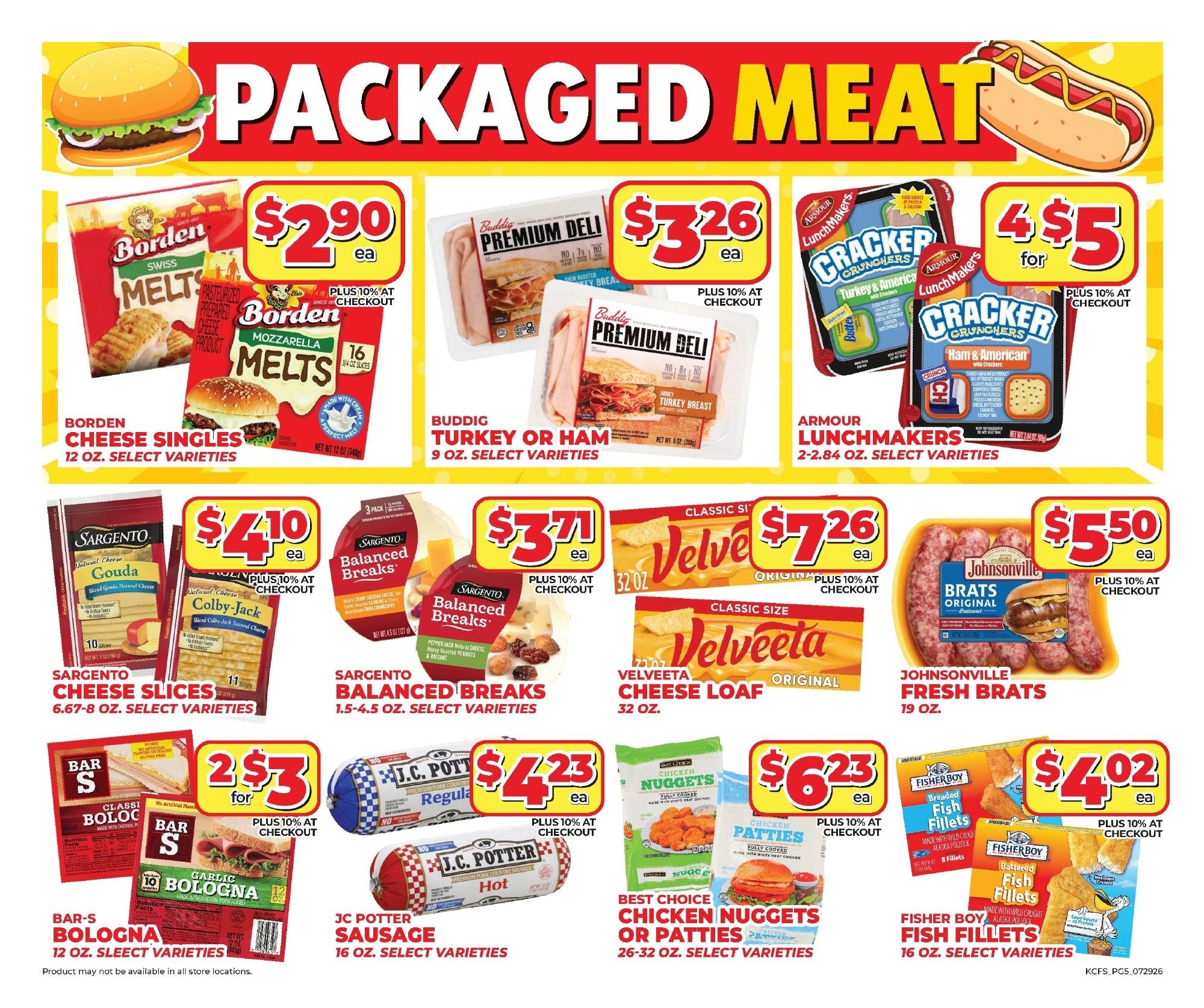 King Cash Saver Monthly Digital Deals Weekly Ad July 29 - August 25, 2026