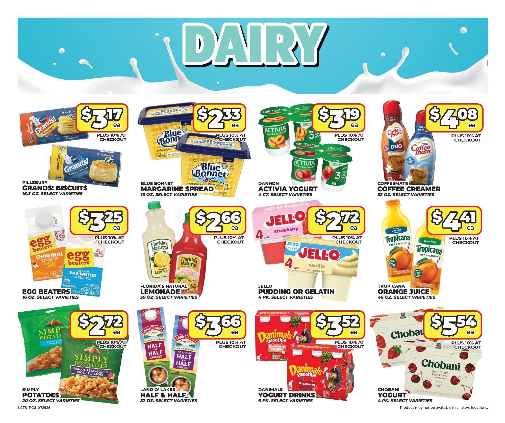 King Cash Saver Monthly Digital Deals Weekly Ad July 29 - August 25, 2026