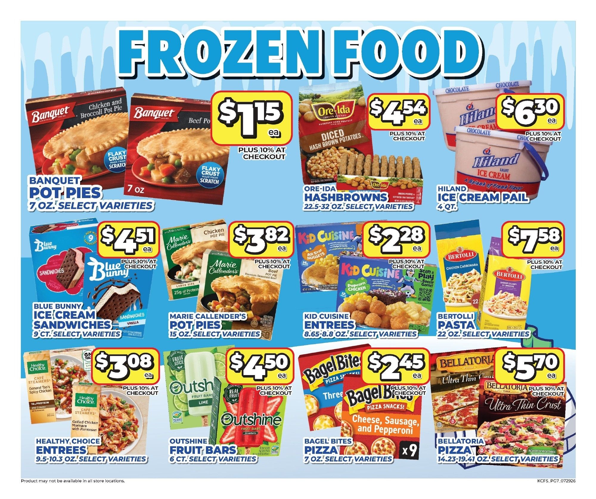King Cash Saver Monthly Digital Deals Weekly Ad July 29 - August 25, 2026