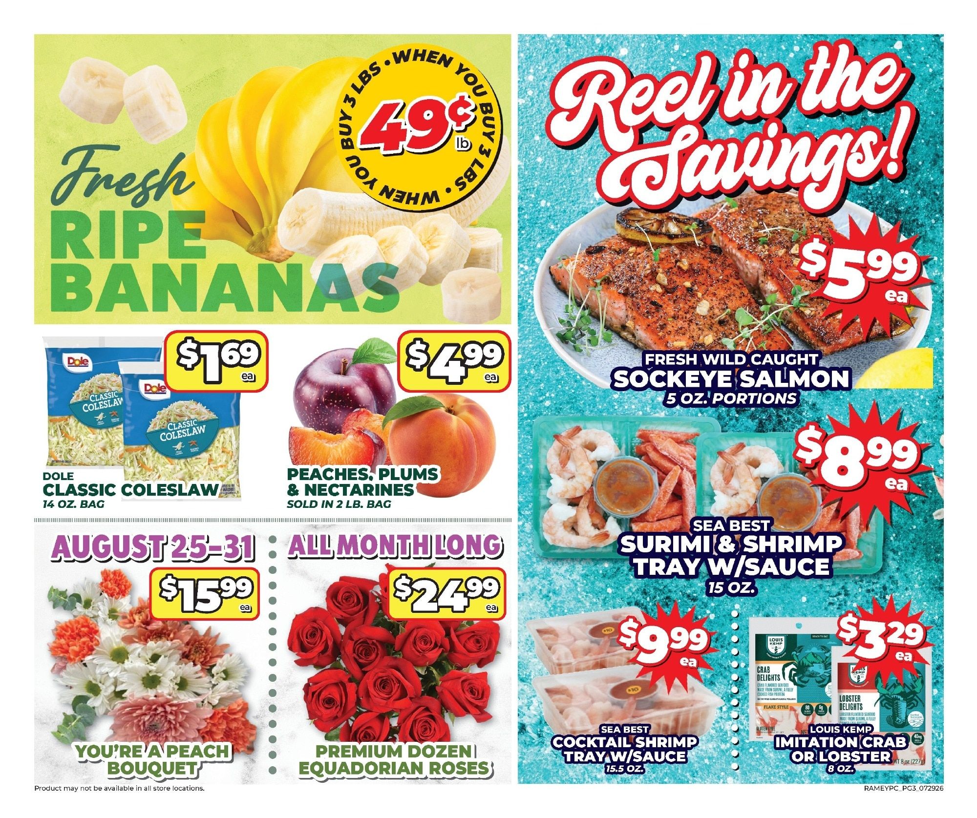 King Food Saver (Aurora, MO) Monthly Digital Deals Weekly Ad July 29 - August 25, 2026